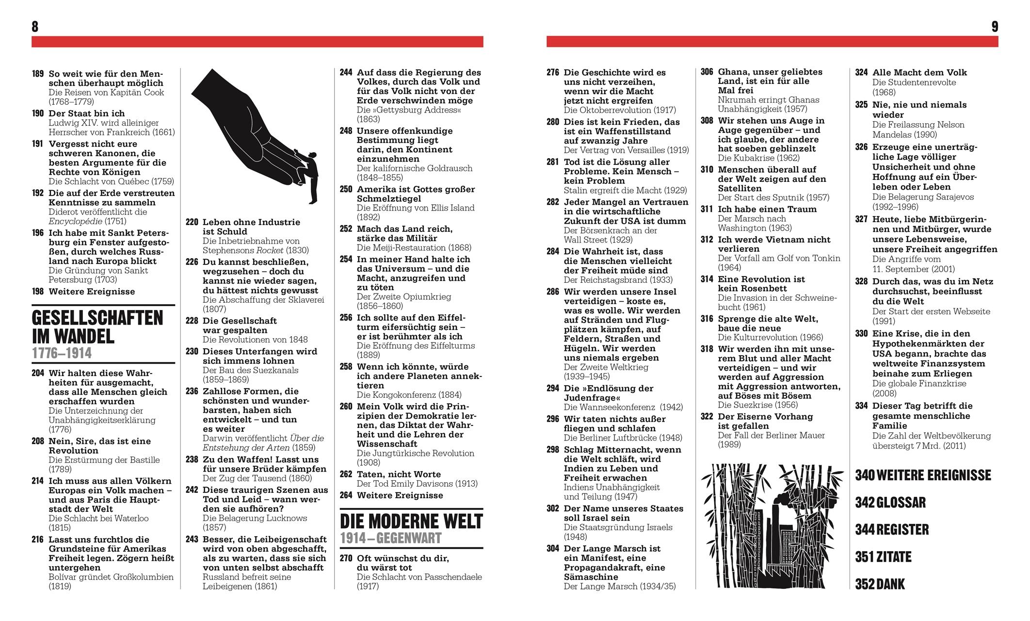 Beispielinhalt (Bild) Das Geschichts-Buch