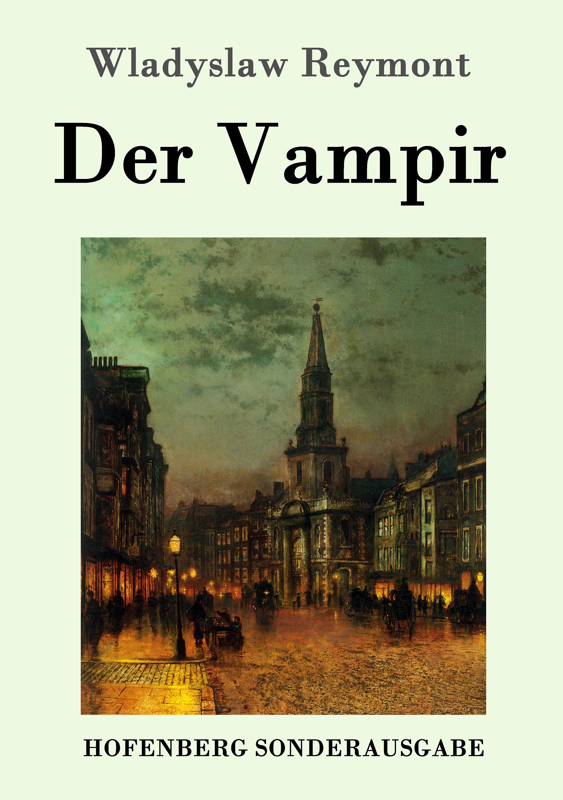 Vorderes Coverbild Der Vampir
