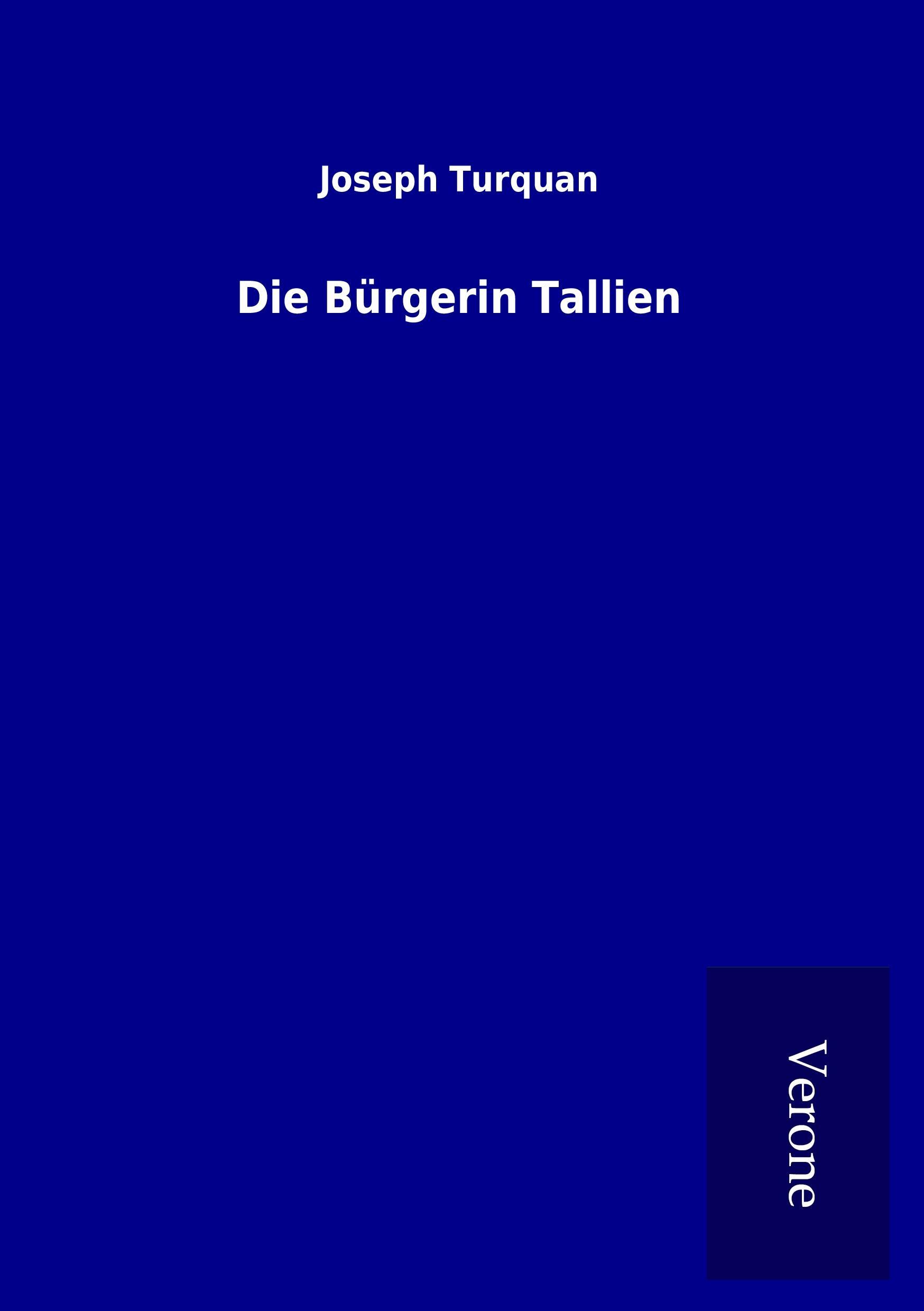Vorderes Coverbild Die Bürgerin Tallien