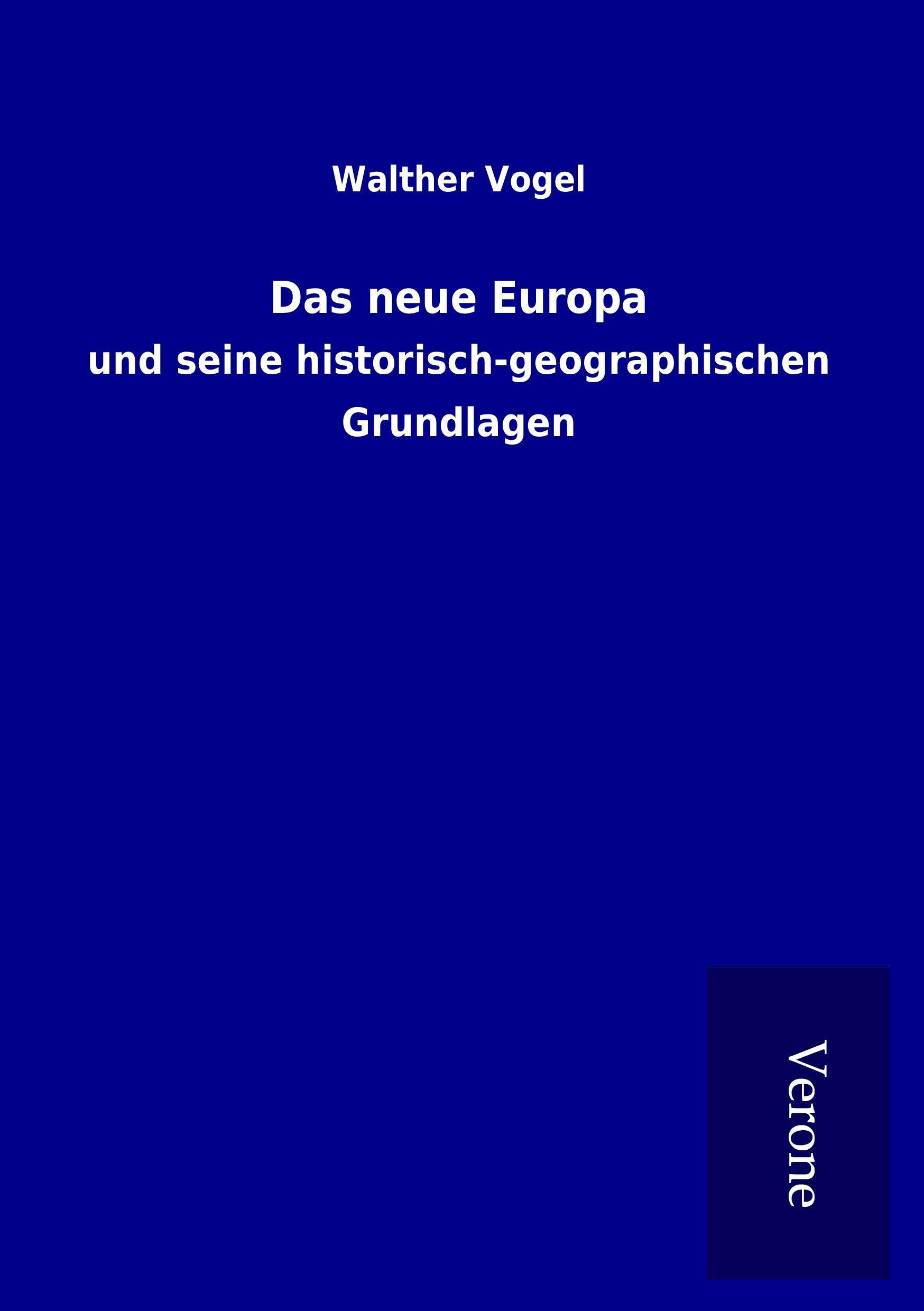 Vorderes Coverbild Das neue Europa