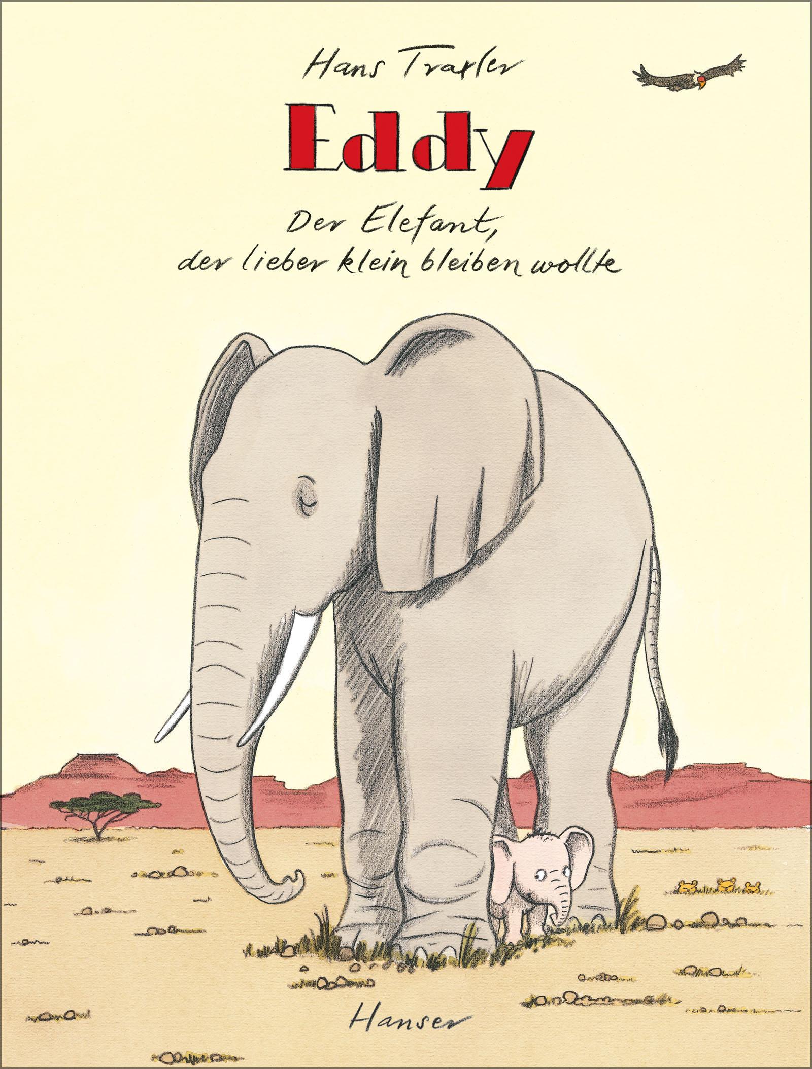 Vorderes Coverbild Eddy, der Elefant, der lieber klein bleiben wollte