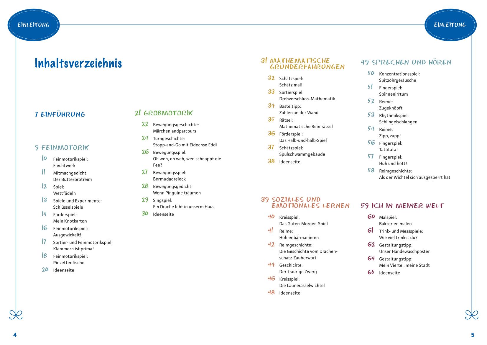 Beispielinhalt (Bild) Alltagskompetenzen spielerisch lernen