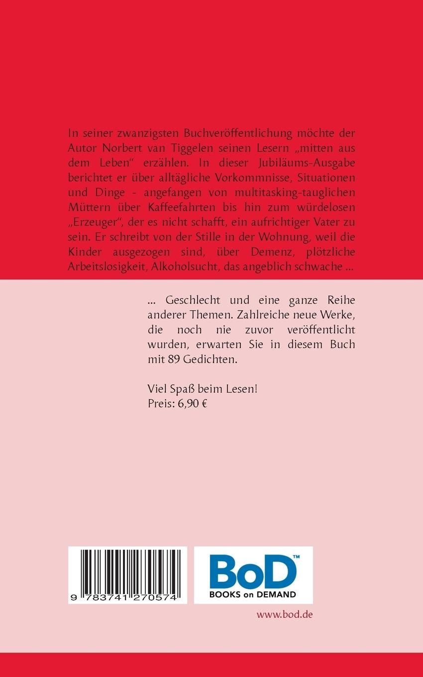 Rückseitencover Mitten aus dem Leben