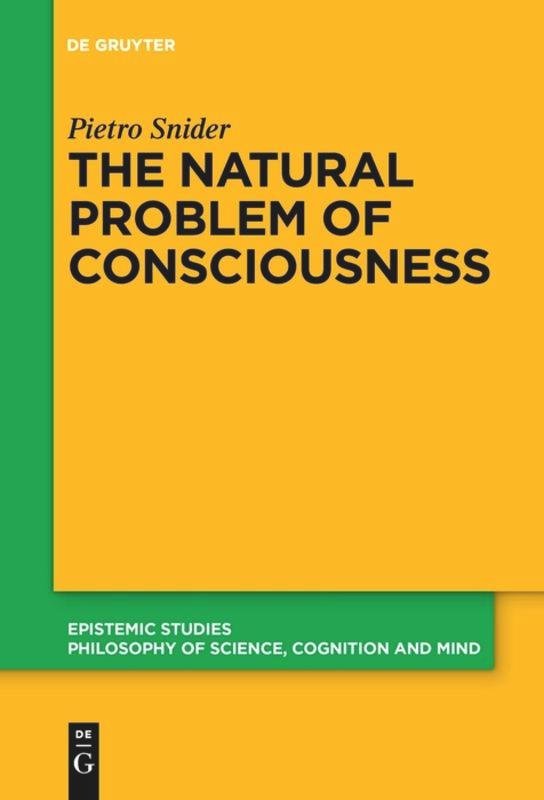 Vorderes Coverbild The Natural Problem of Consciousness