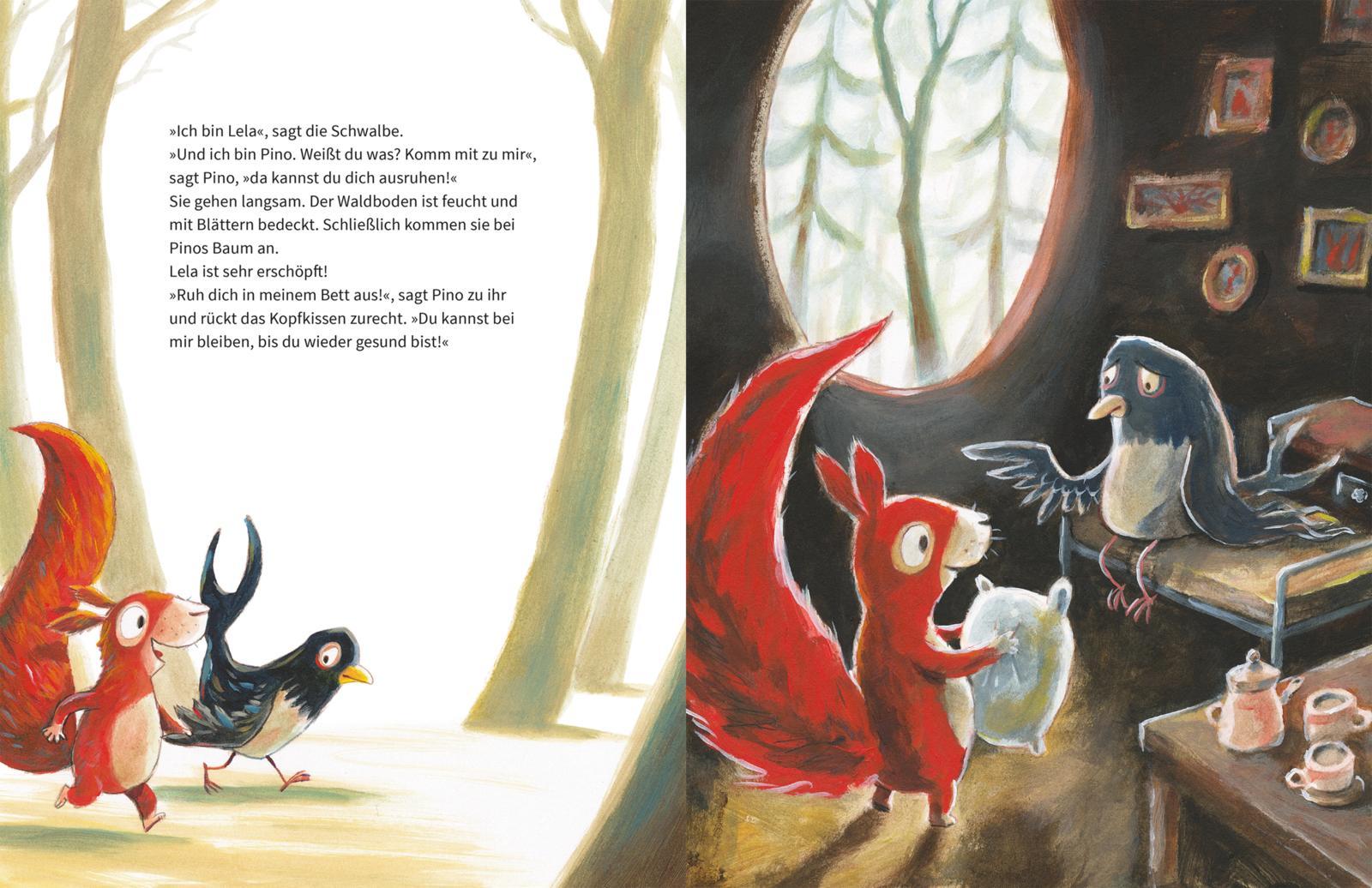 Beispielinhalt (Bild) Flieg, Lela, flieg!