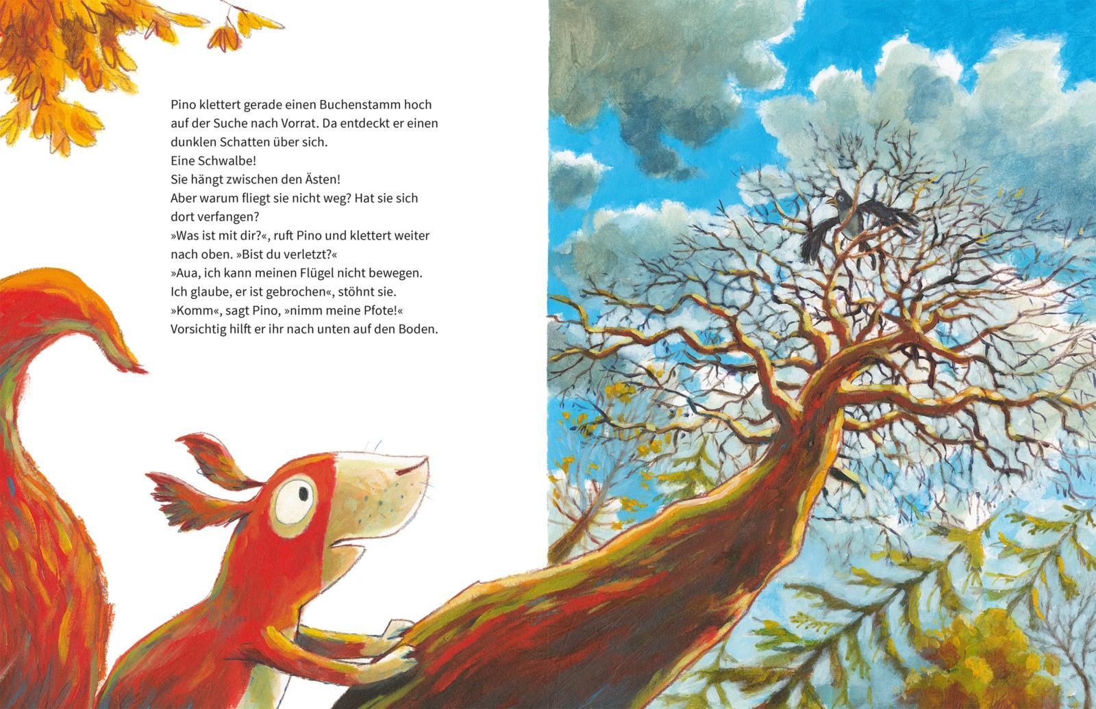 Beispielinhalt (Bild) Flieg, Lela, flieg!