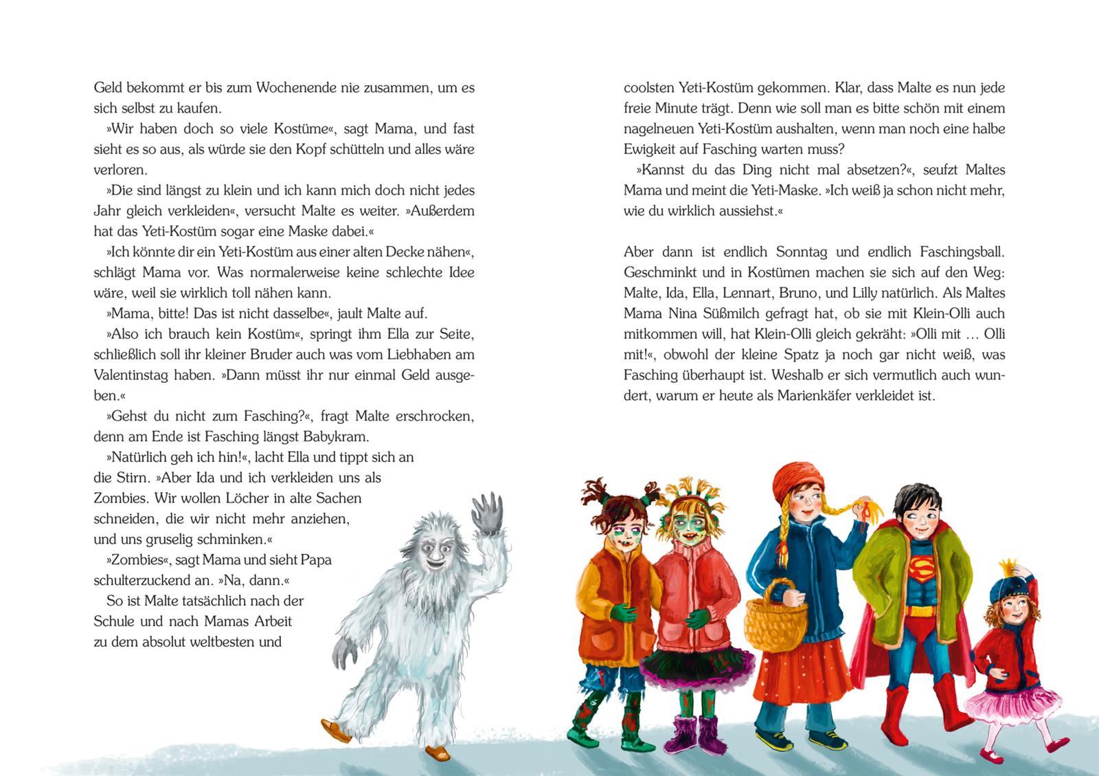 Beispielinhalt (Bild) Frühling im Holunderweg