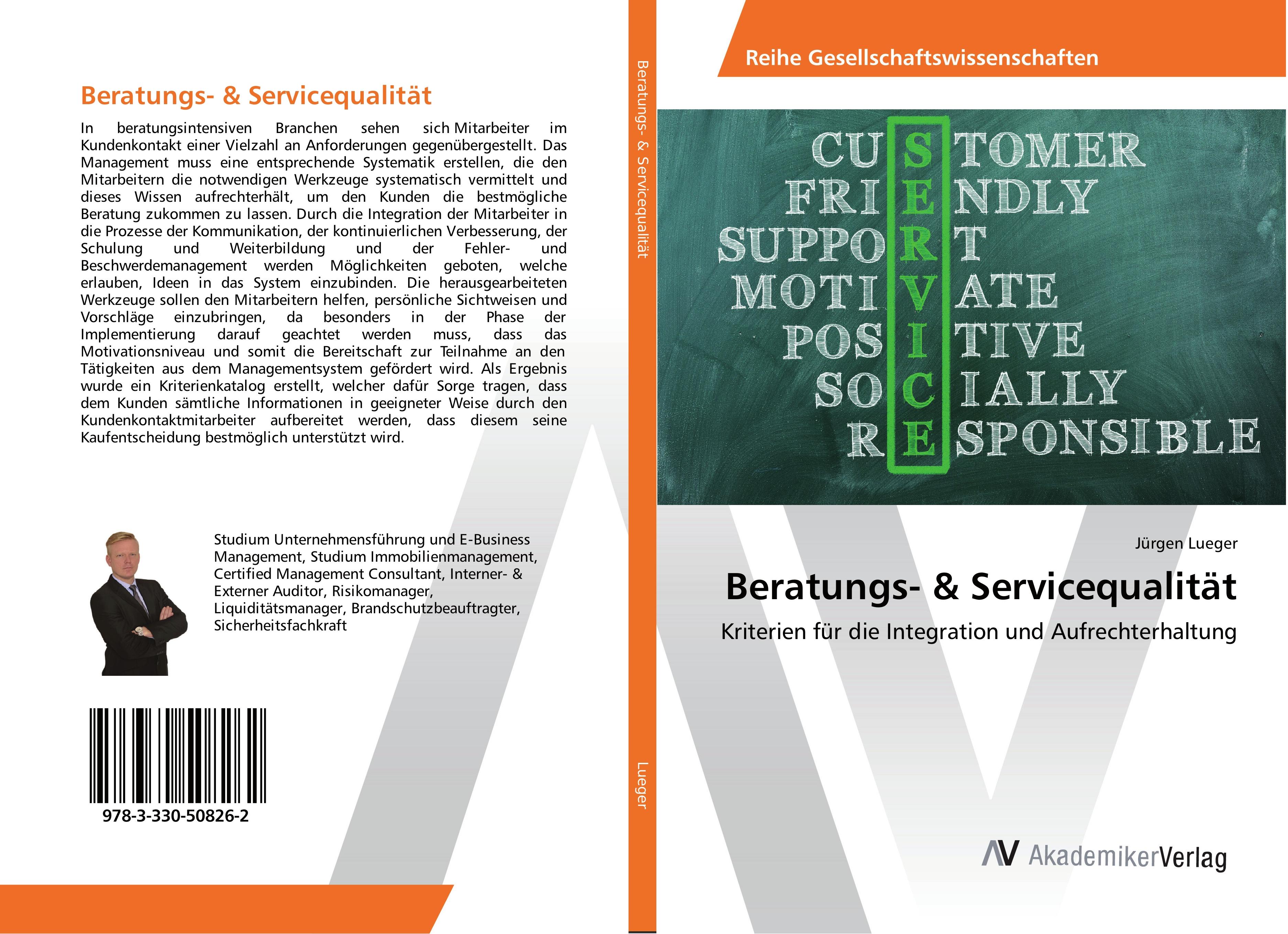 Vorderes Coverbild Beratungs- & Servicequalität
