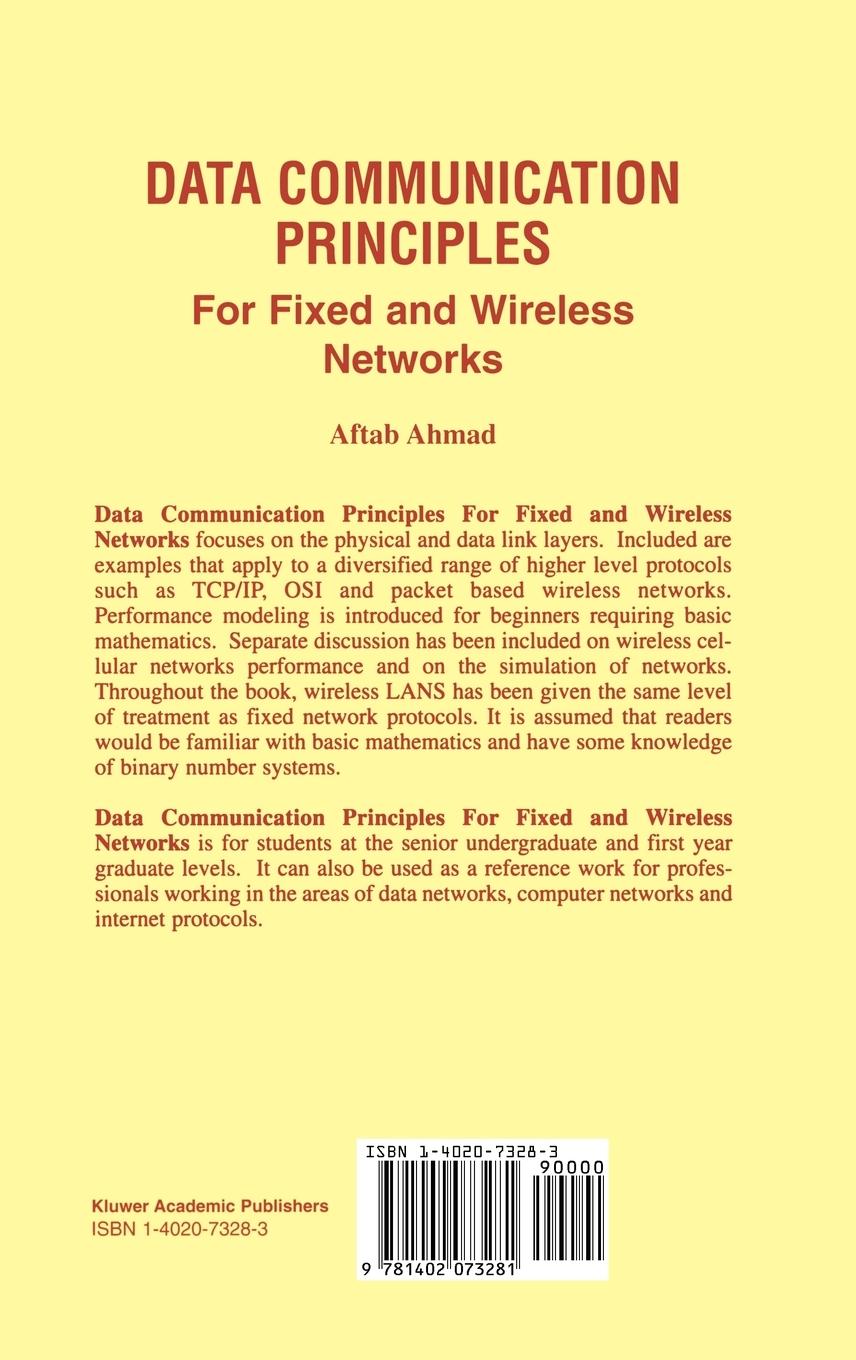 Rückseitencover Data Communication Principles