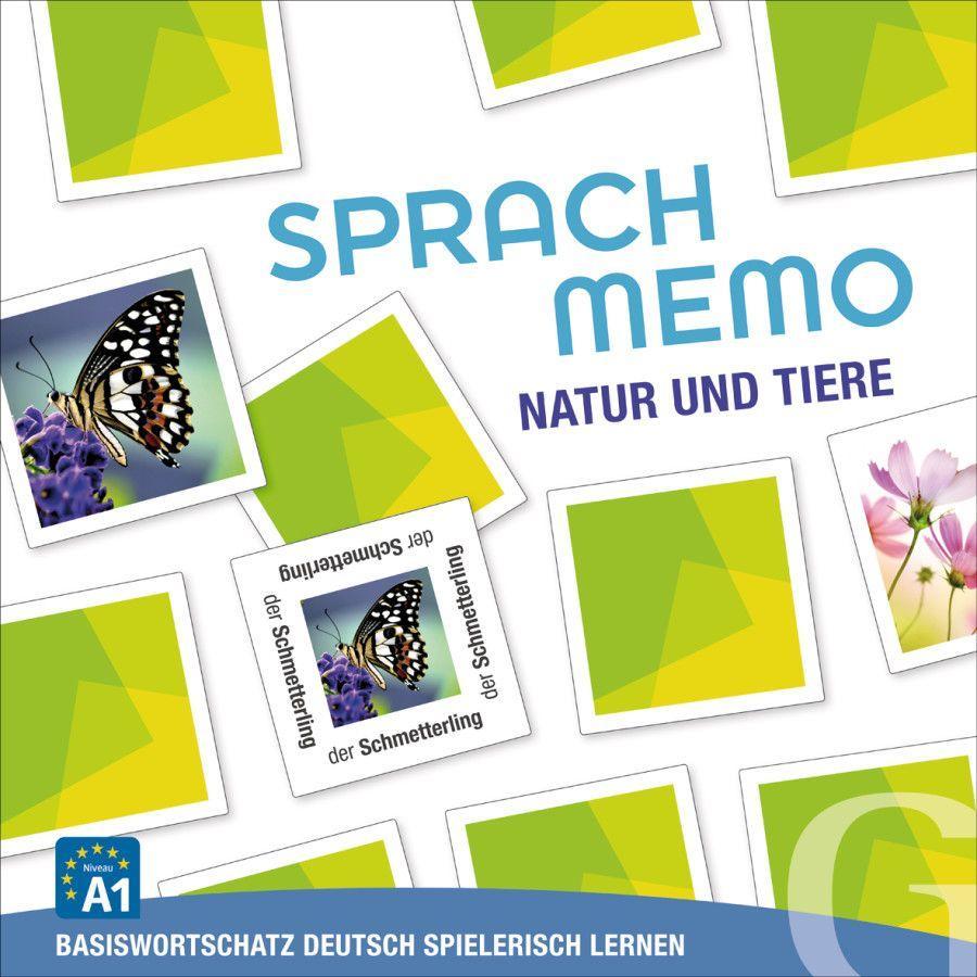 Vorderes Coverbild SPRACHMEMO Natur und Tiere