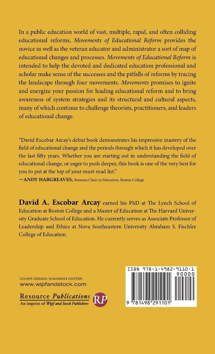 Rückseitencover Movements of Educational Reform