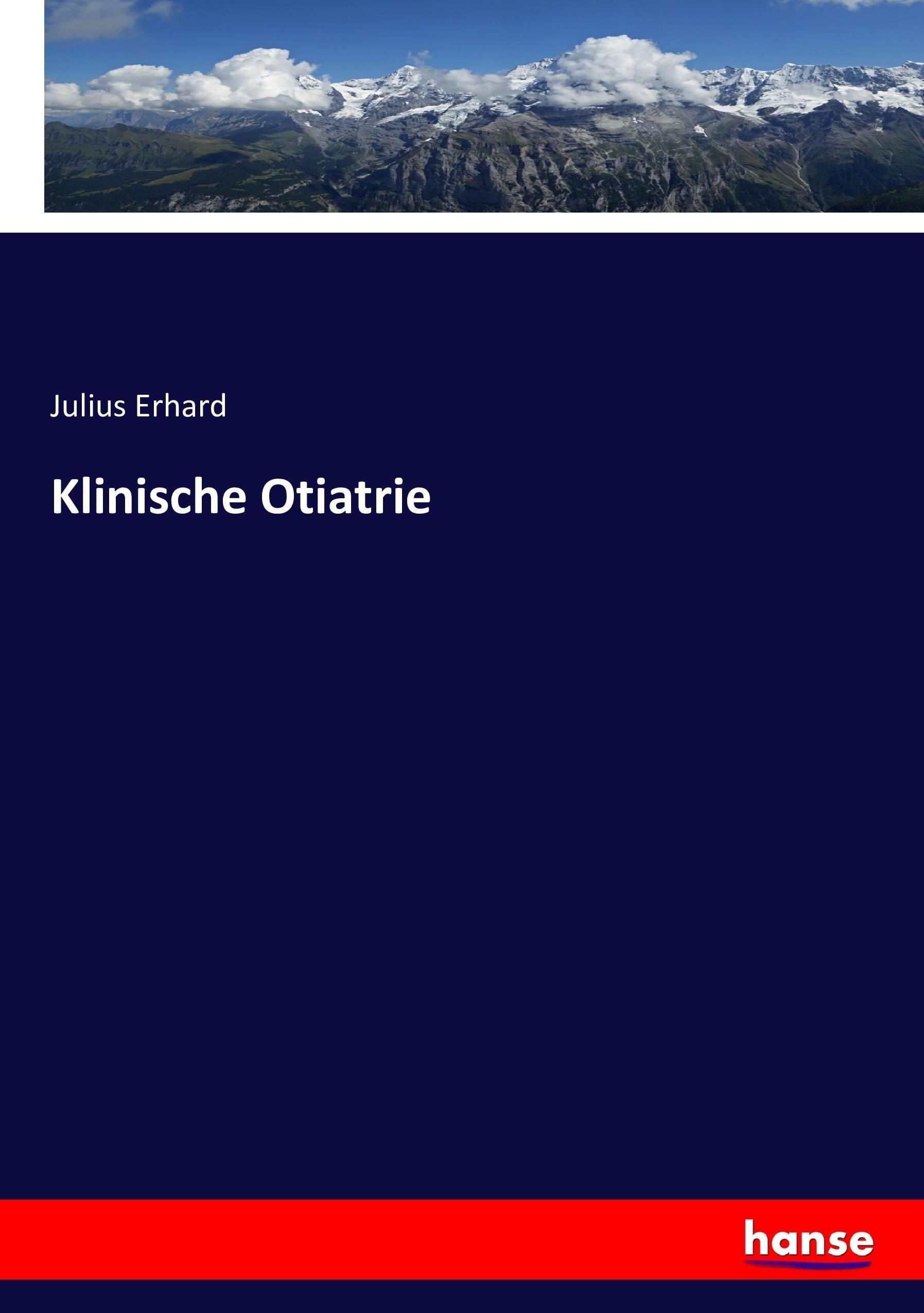 Vorderes Coverbild Klinische Otiatrie