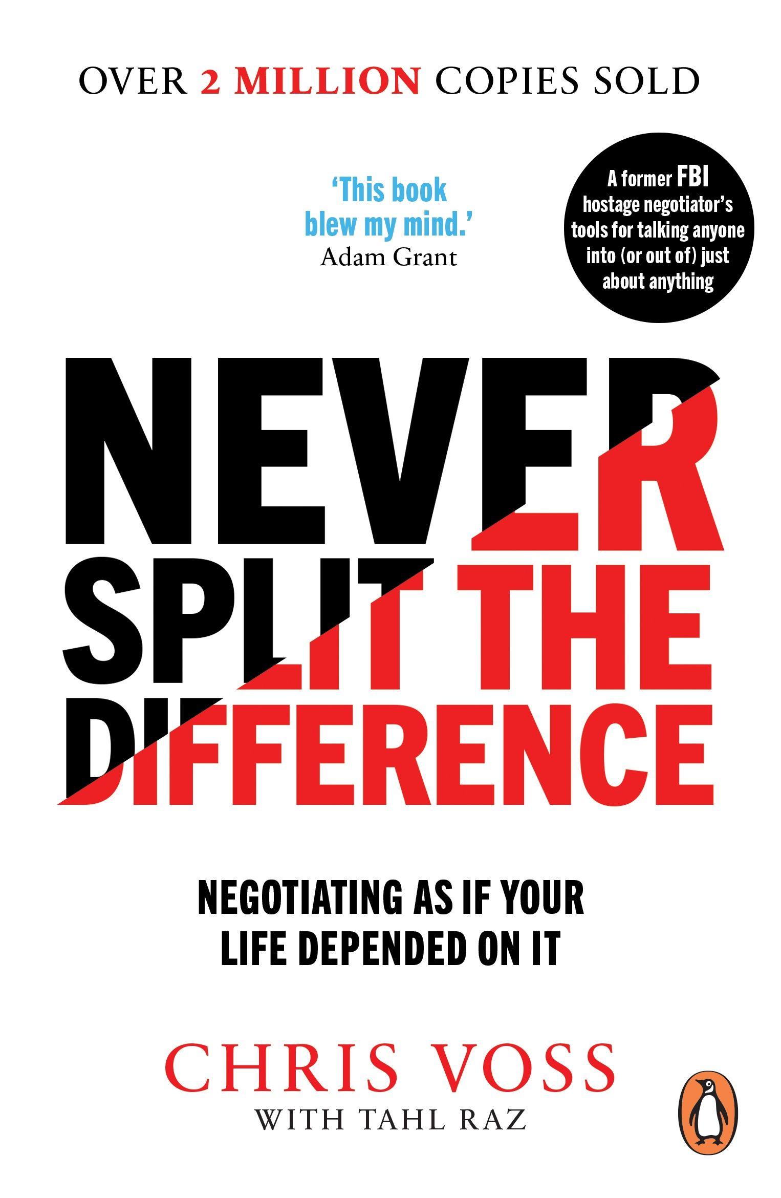 Vorderes Coverbild Never Split the Difference