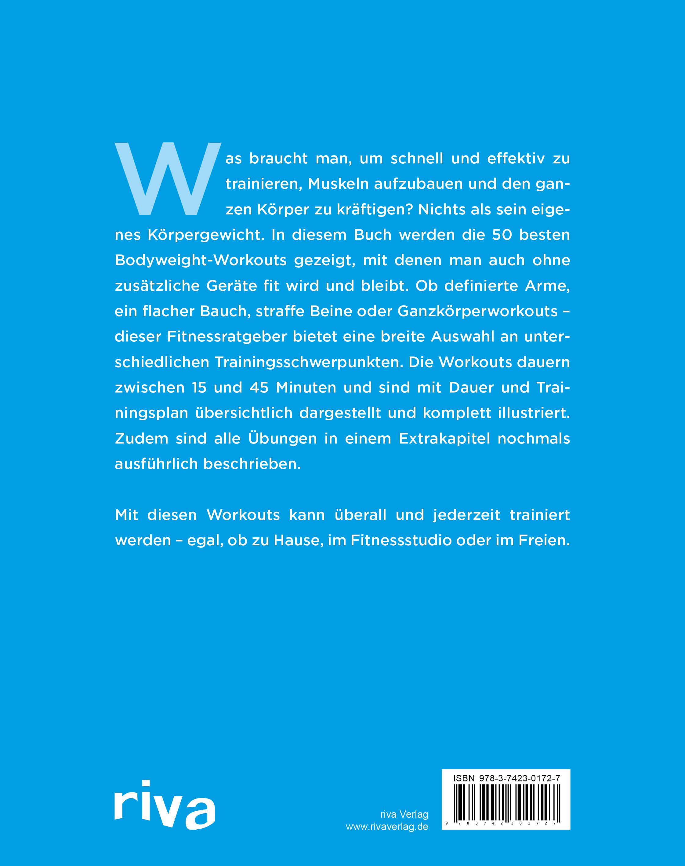 Beispielinhalt (Bild) 50 Workouts - Bodyweight-Training ohne Geräte