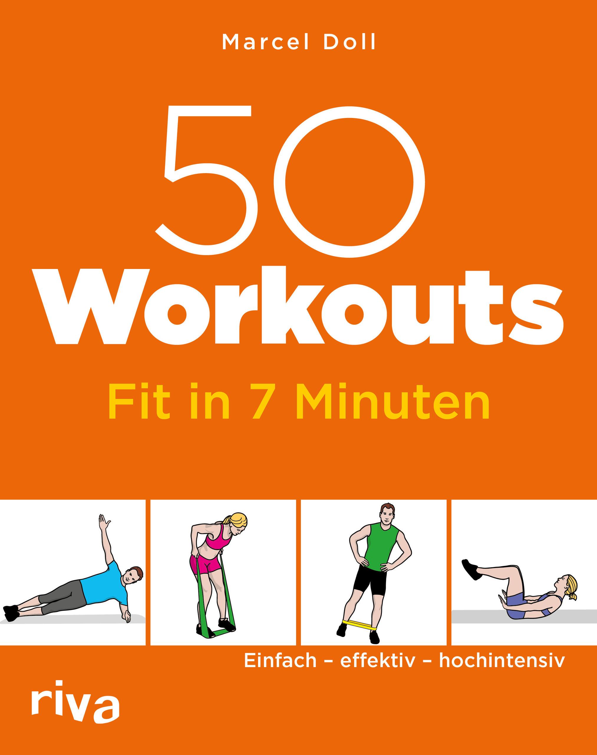 Vorderes Coverbild 50 Workouts - Fit in 7 Minuten