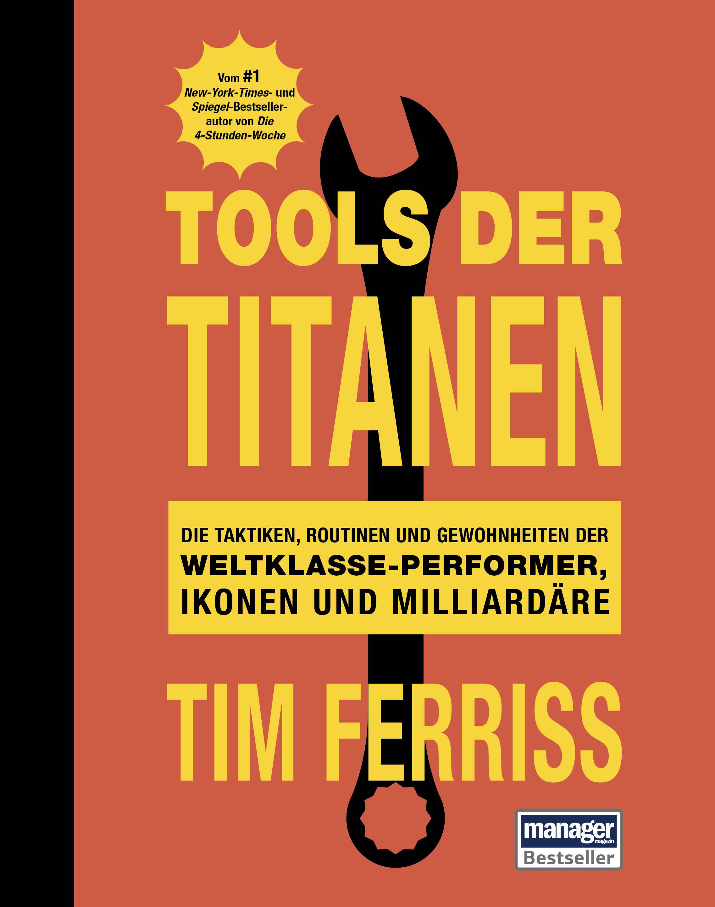 Vorderes Coverbild Tools der Titanen