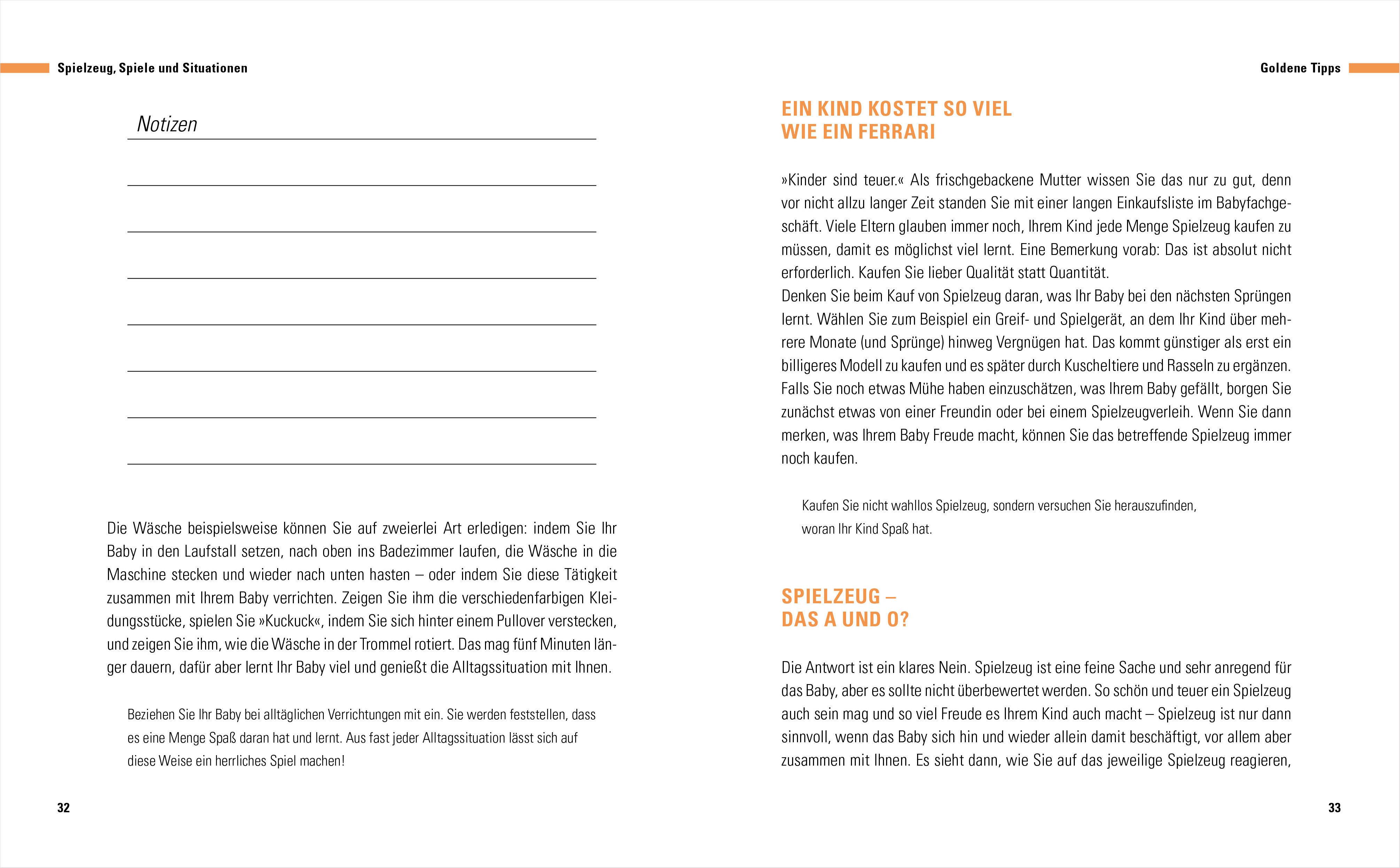 Beispielinhalt (Bild) Oje, ich wachse! Das Praxisbuch