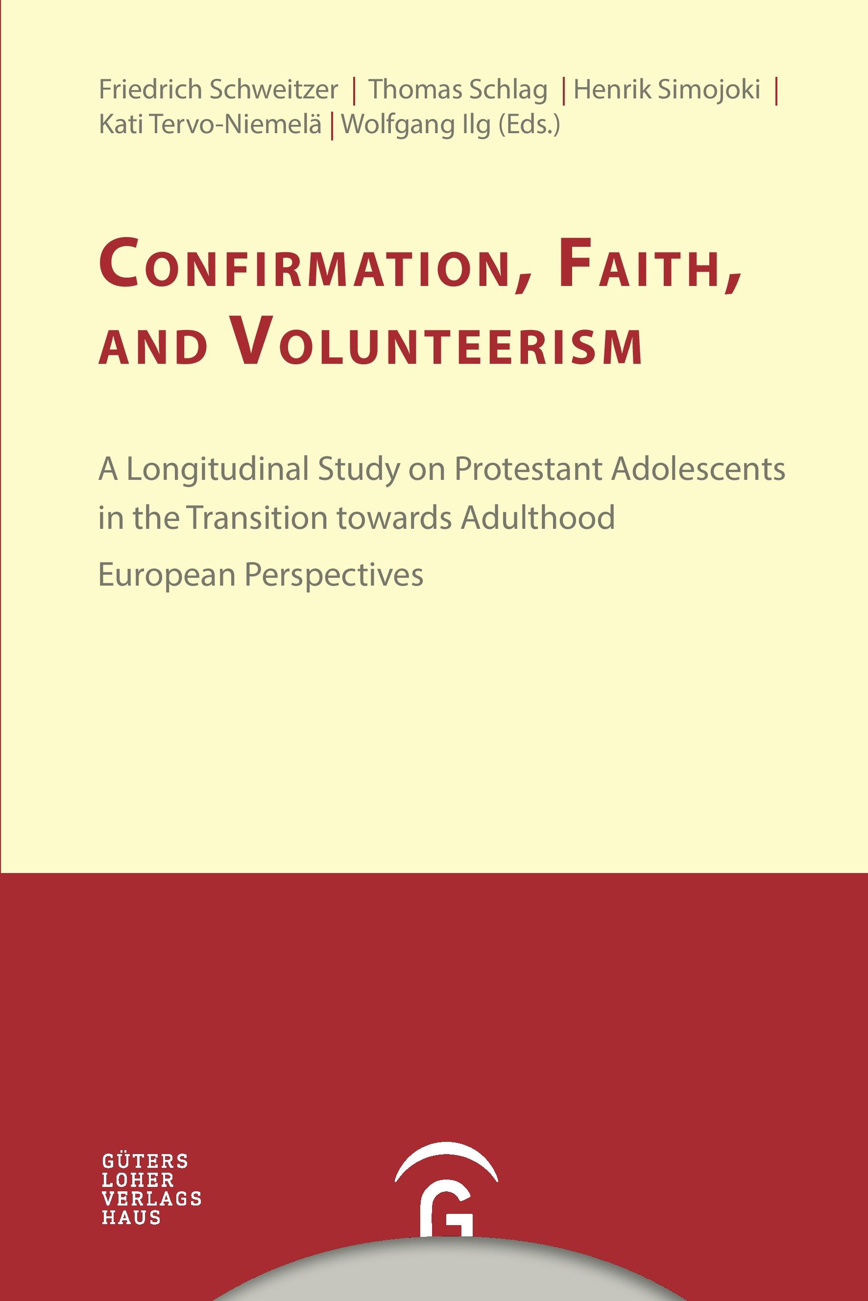 Vorderes Coverbild Confirmation, Faith, and Volunteerism