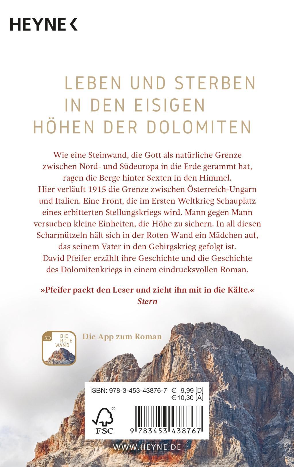 Beispielinhalt (Bild) Die Rote Wand
