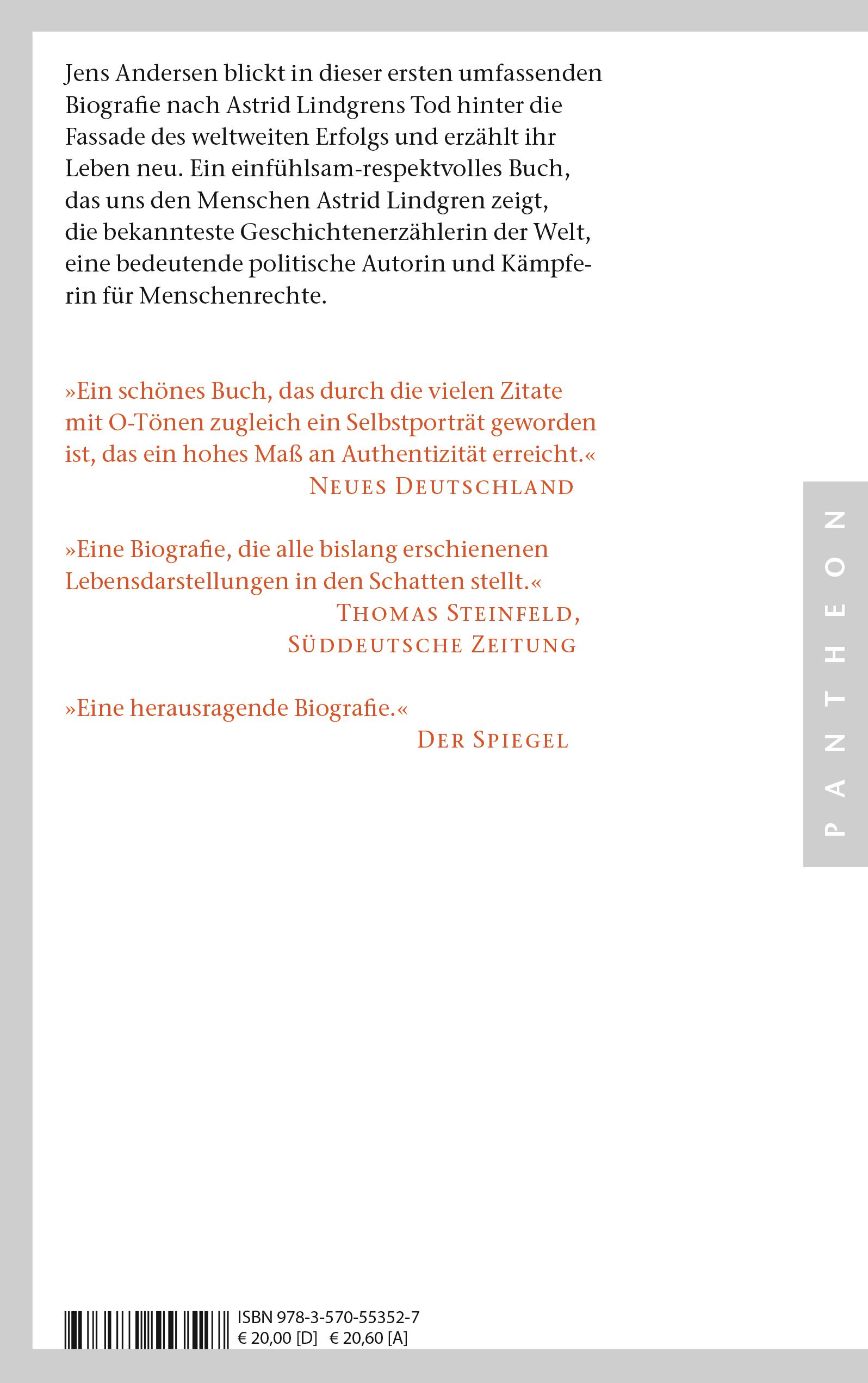 Beispielinhalt (Bild) Astrid Lindgren. Ihr Leben
