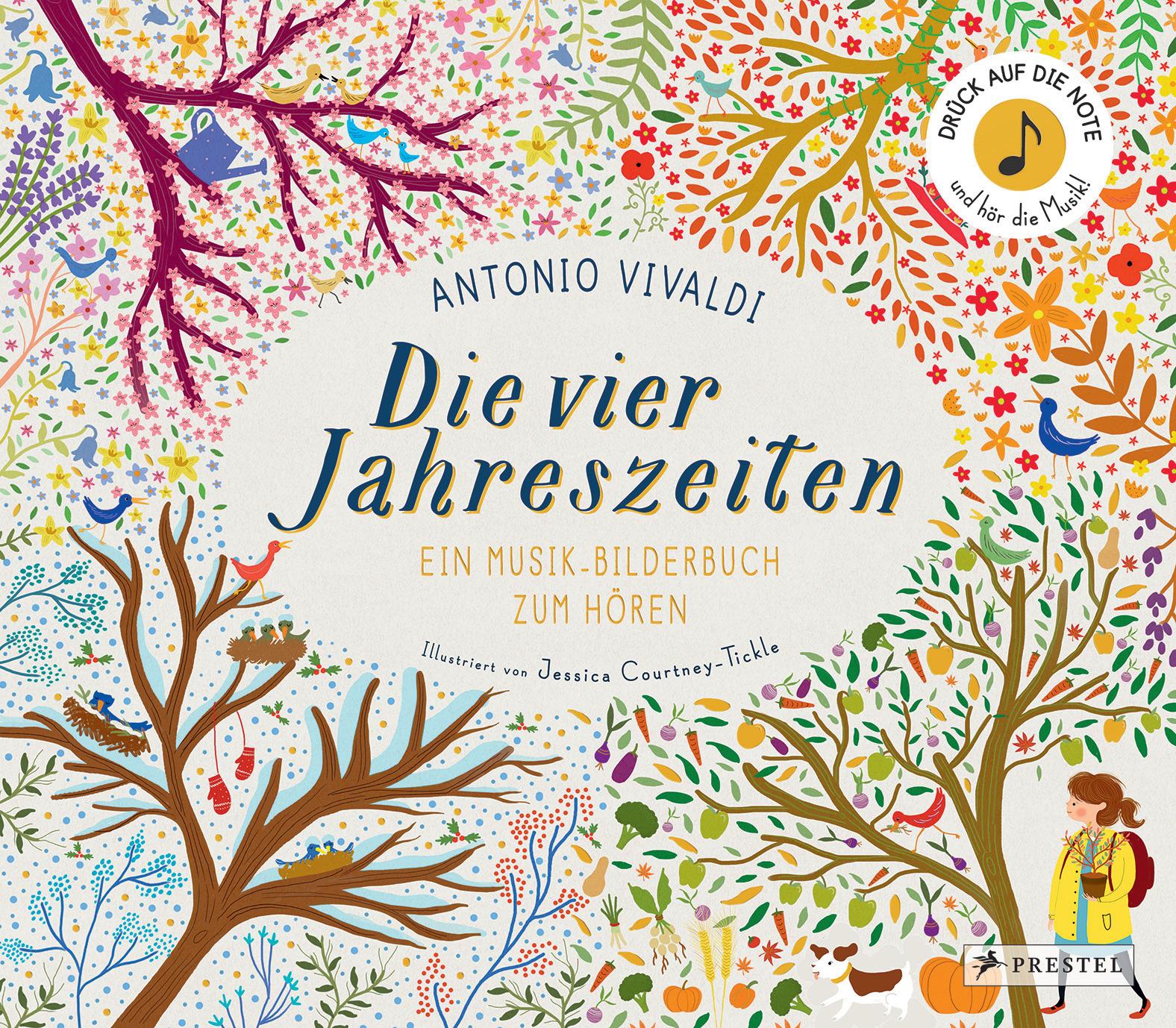 Vorderes Coverbild Antonio Vivaldi. Die vier Jahreszeiten