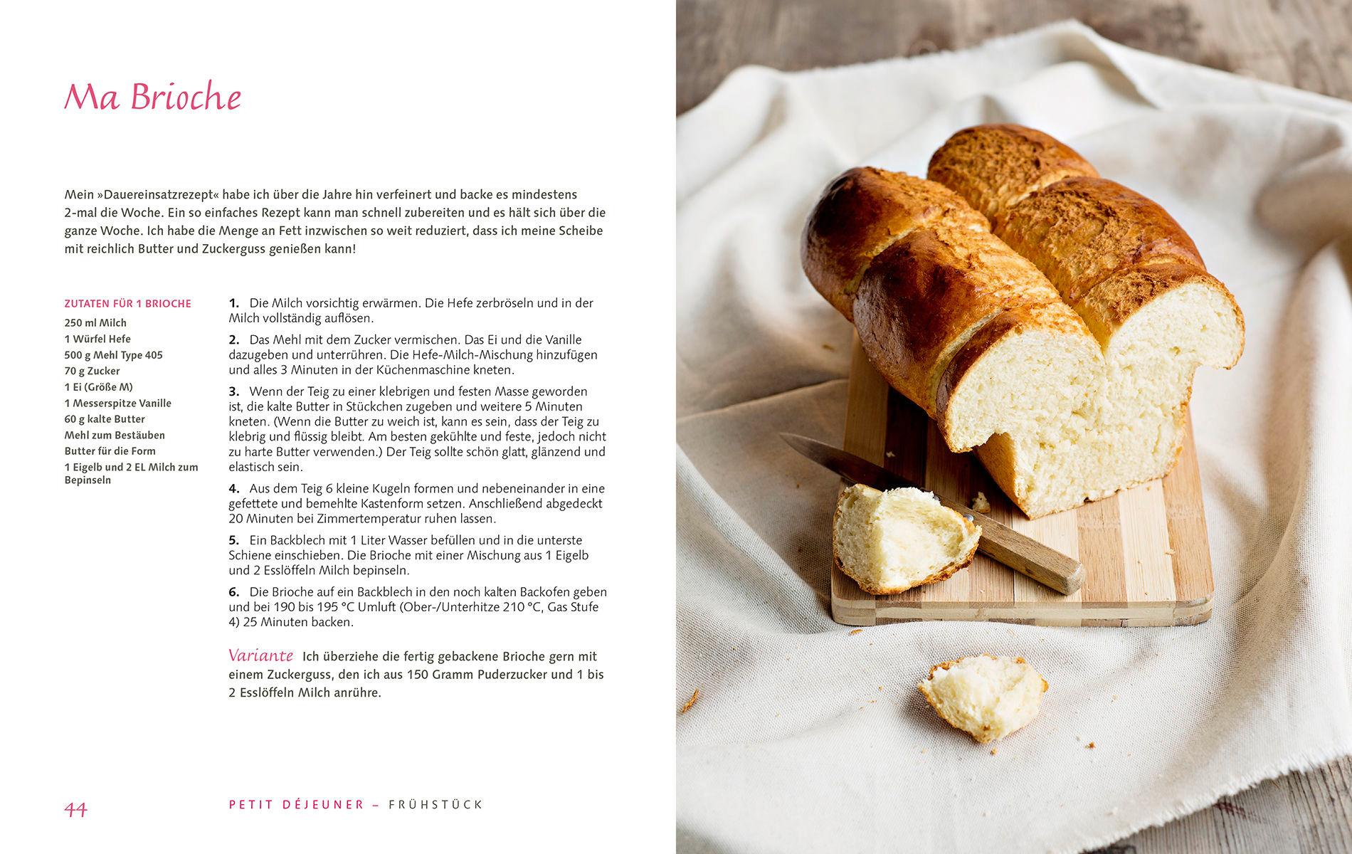 Beispielinhalt (Bild) Französisch backen