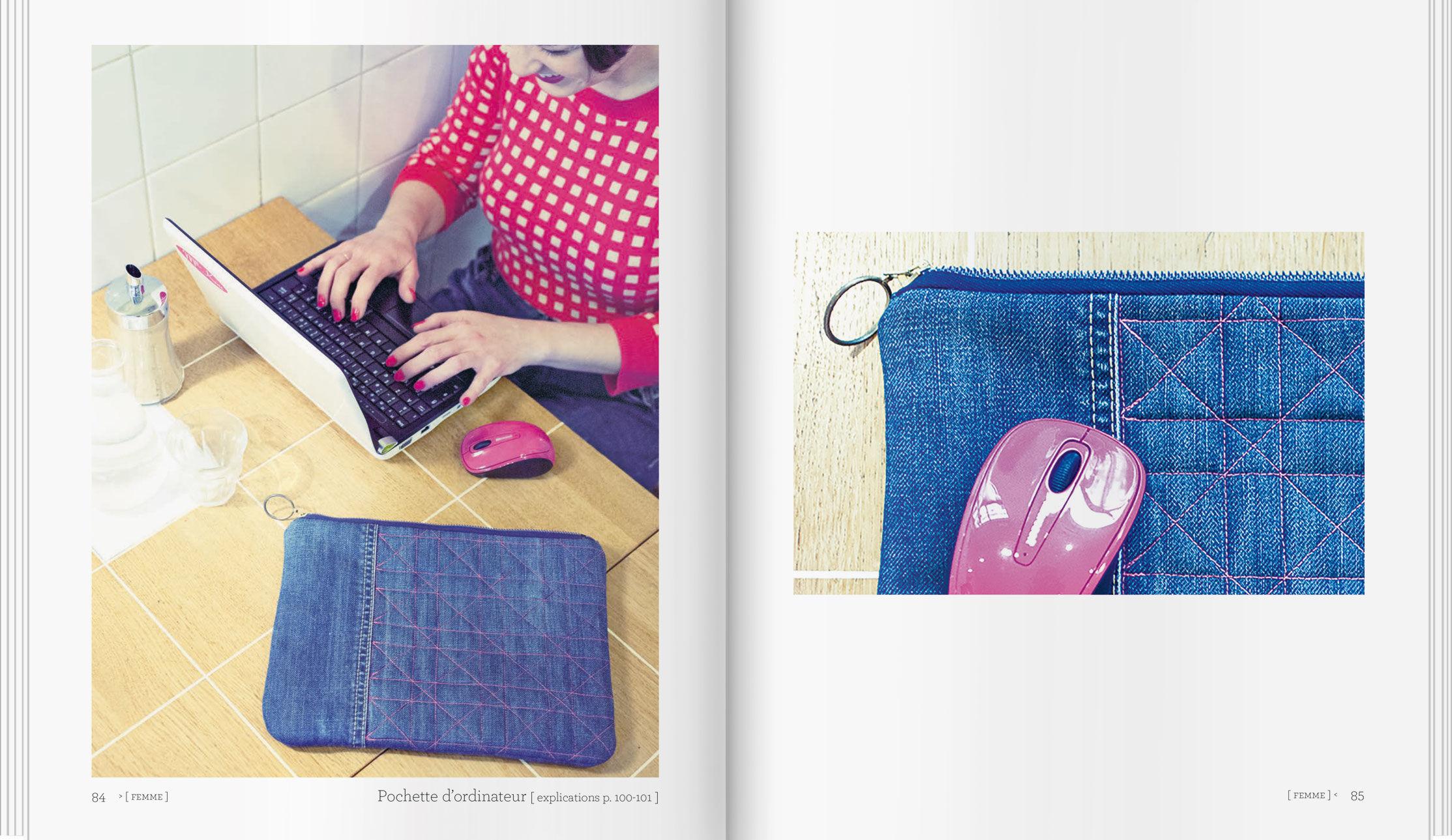 Beispielinhalt (Bild) Jeans-Upcycling
