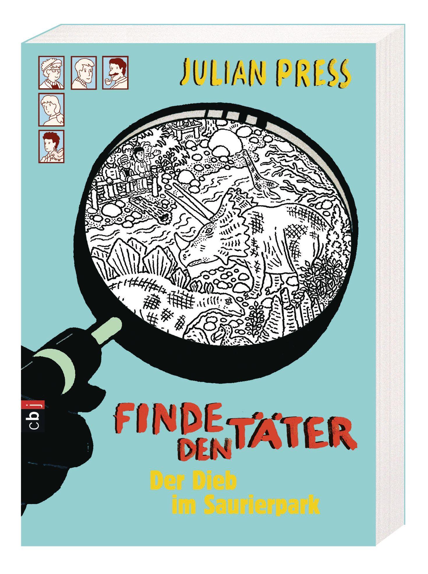 Beispielinhalt (Bild) Finde den Täter - Der Dieb im Saurierpark