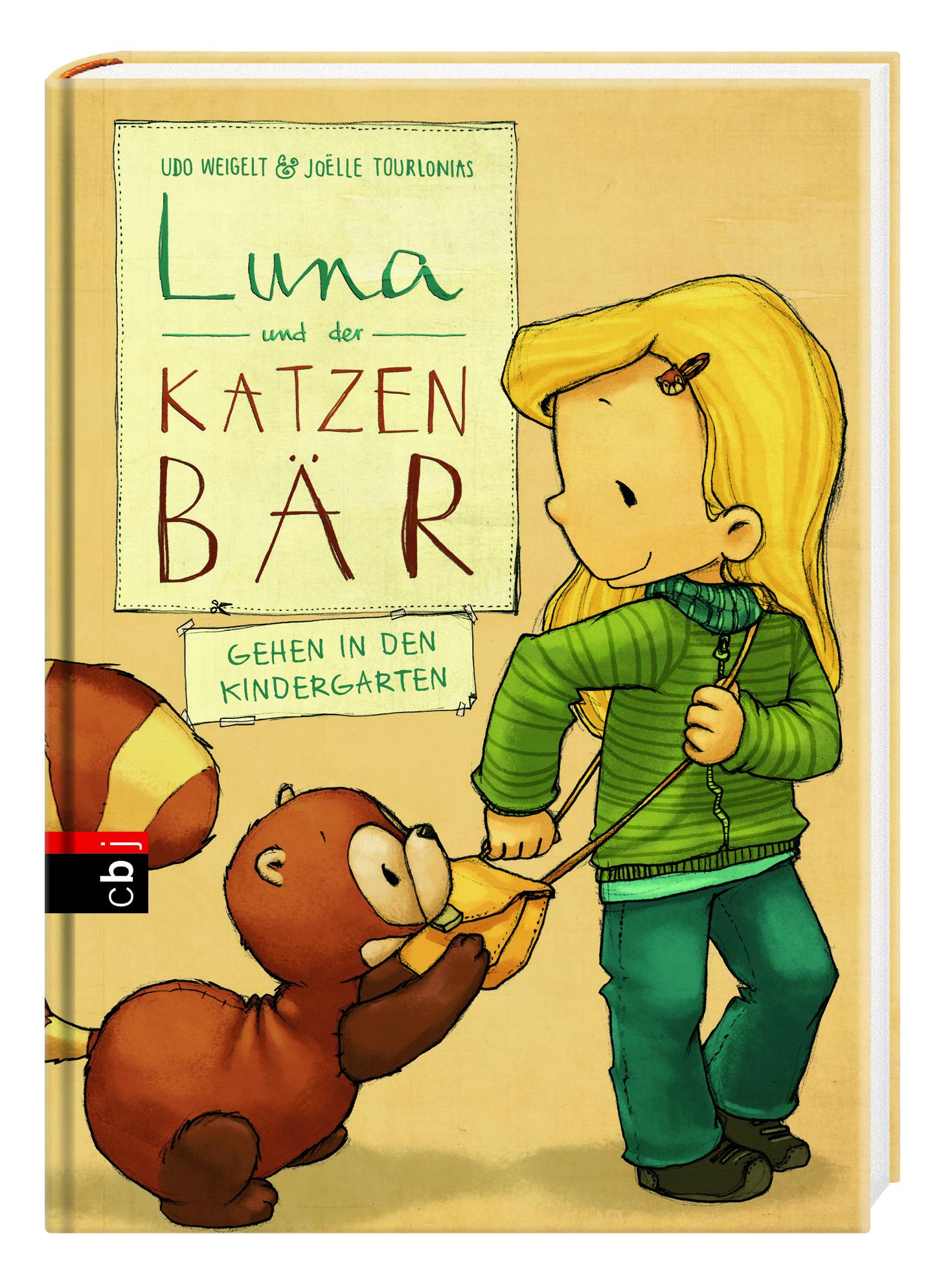 Beispielinhalt (Bild) Luna und der Katzenbär gehen in den Kindergarten