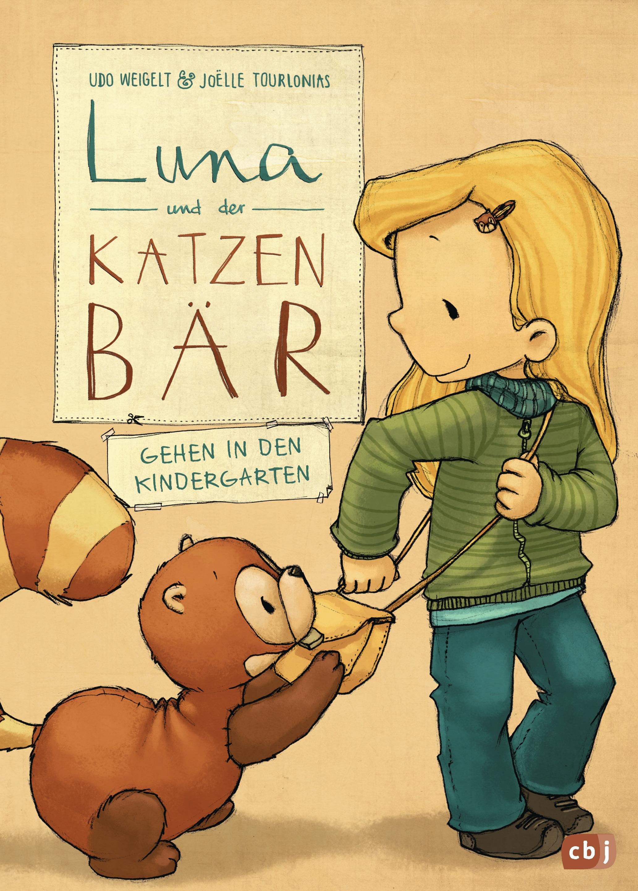 Vorderes Coverbild Luna und der Katzenbär gehen in den Kindergarten