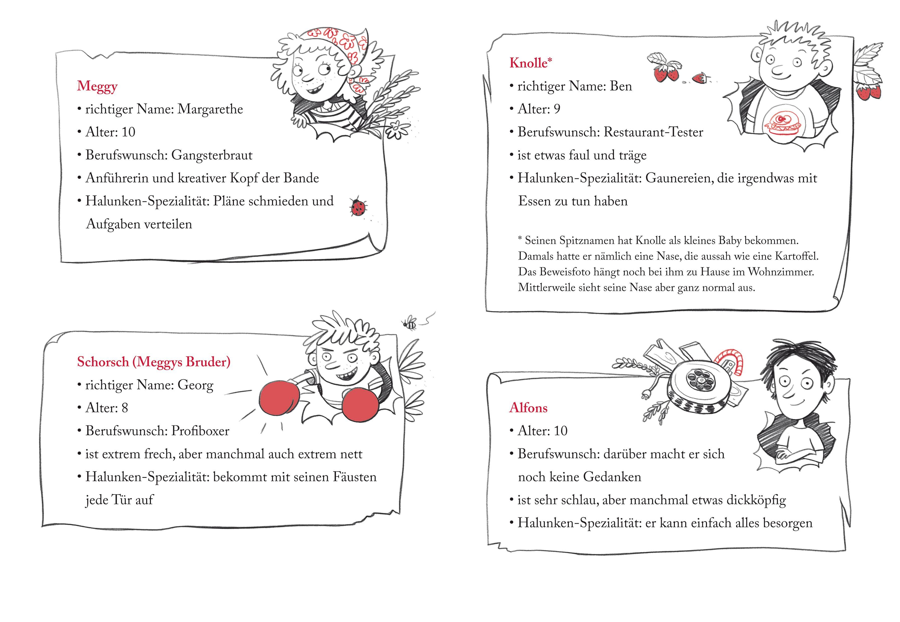 Beispielinhalt (Bild) Die Heuhaufen-Halunken