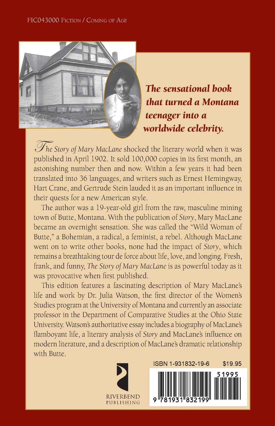 Rückseitencover The Story of Mary MacLane