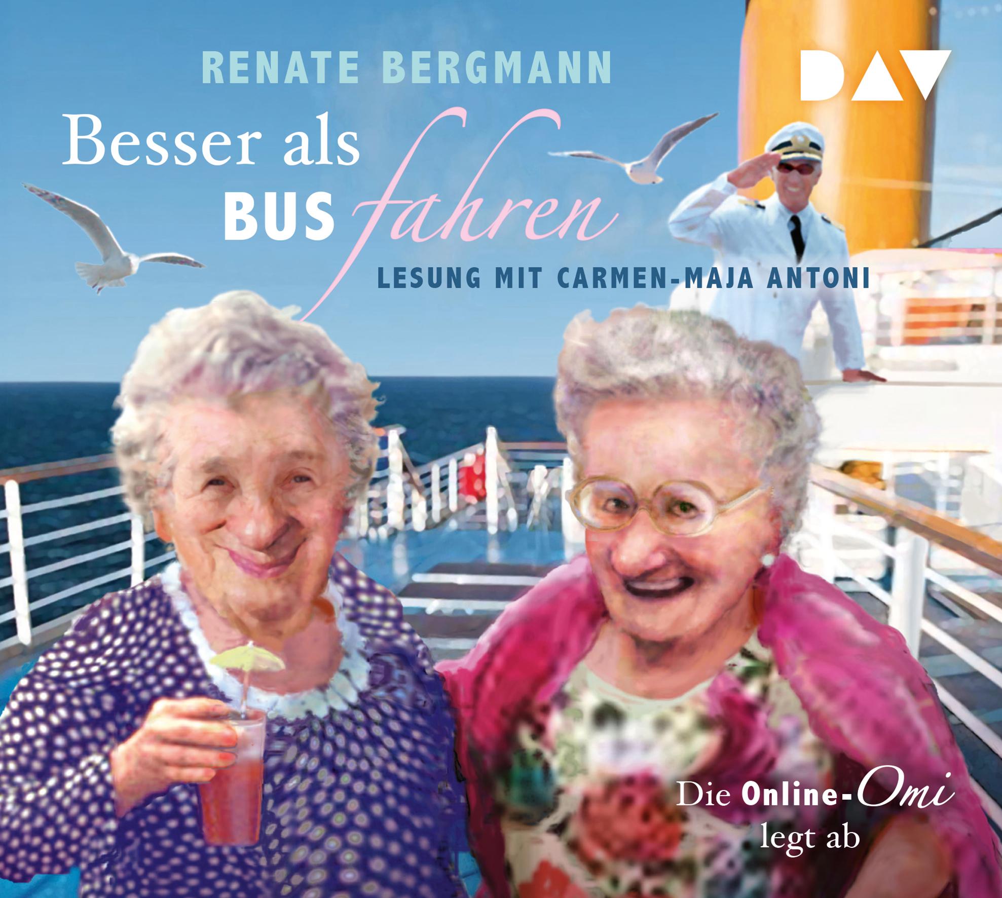 Vorderes Coverbild Besser als Bus fahren. Die Online-Omi legt ab