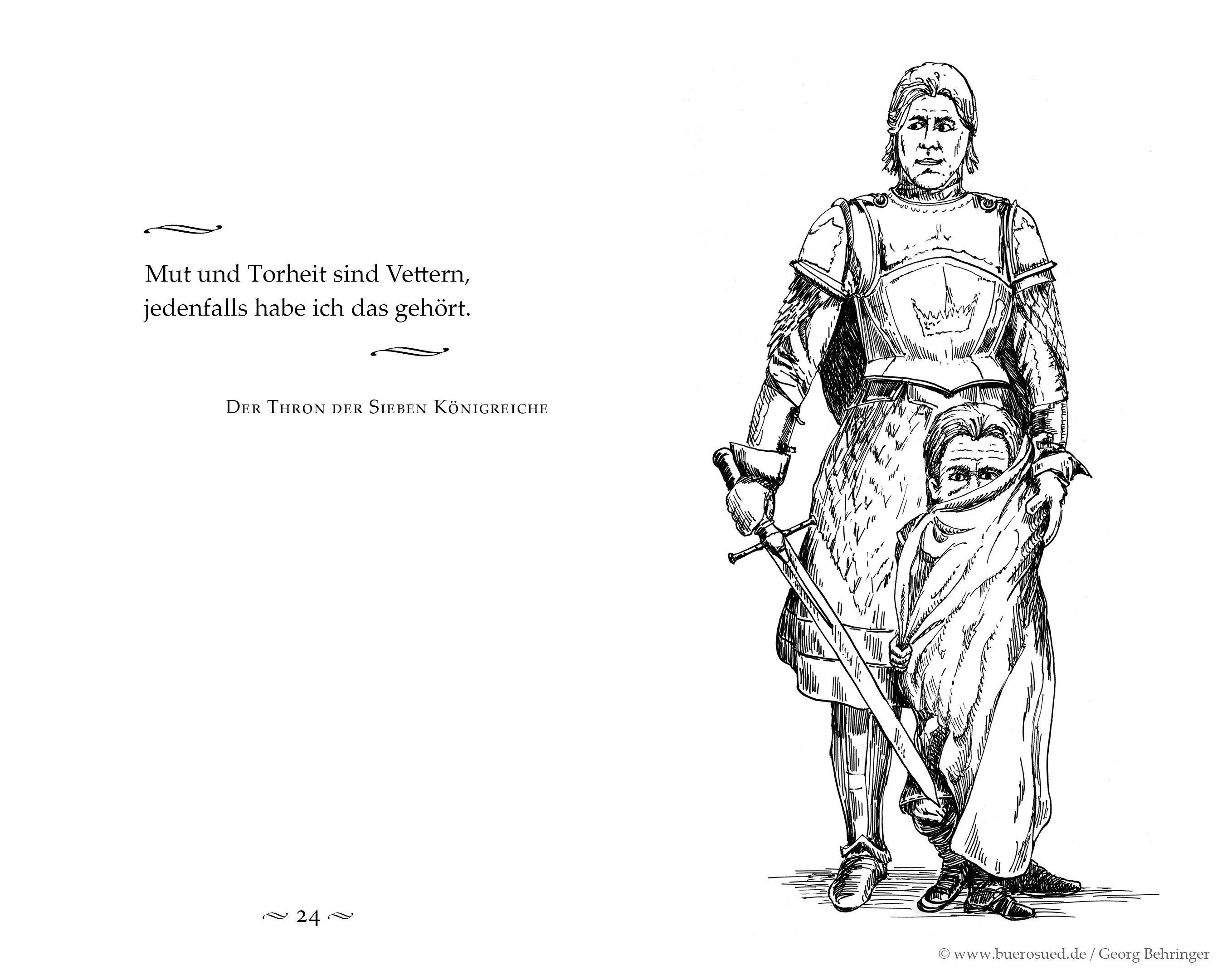 Beispielinhalt (Bild) Witz und Weisheiten des Tyrion Lennister