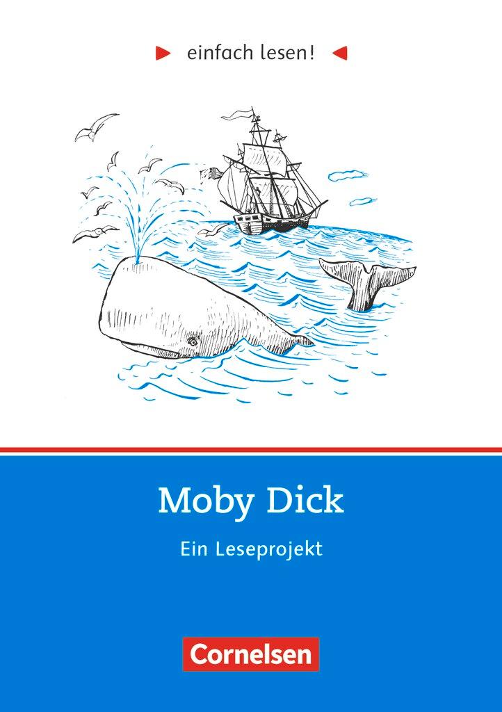 Vorderes Coverbild einfach lesen! Moby Dick. Aufgaben und Übungen