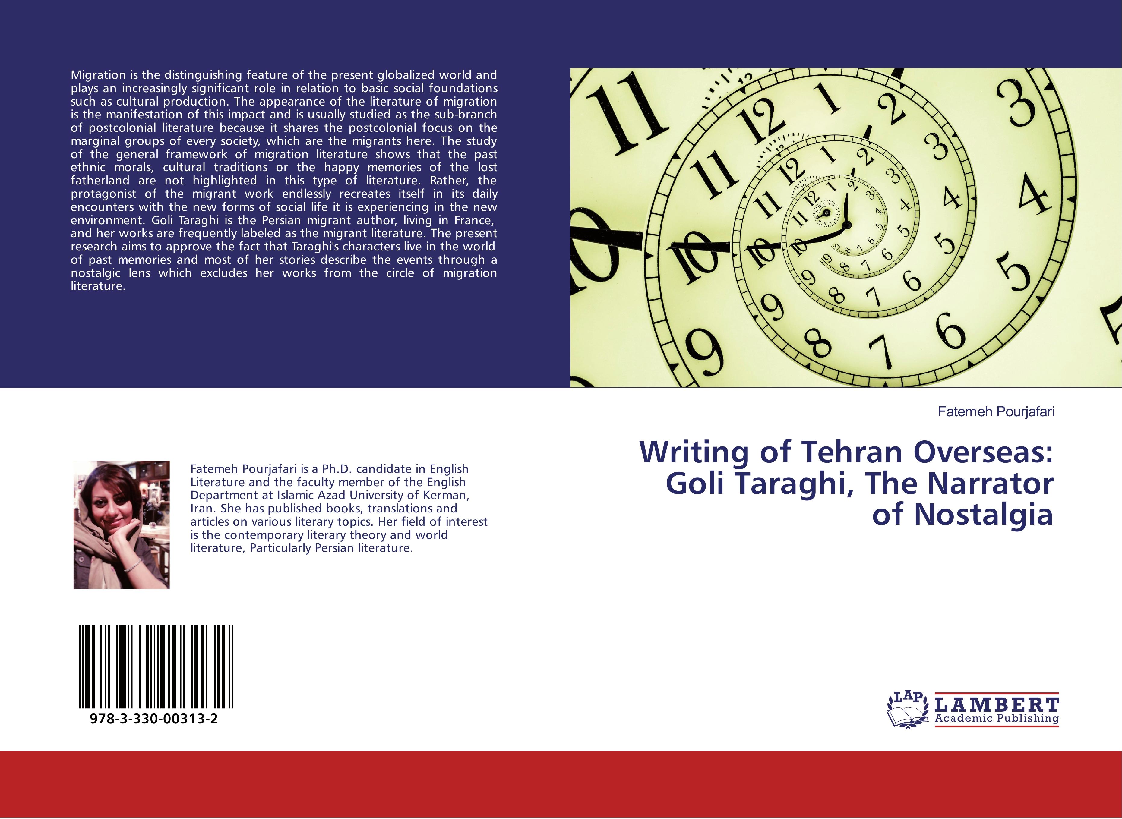 Vorderes Coverbild Writing of Tehran Overseas: Goli Taraghi, The Narrator of Nostalgia