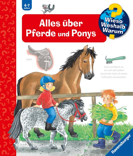 Vorderes Coverbild Wieso? Weshalb? Warum?, Band 21: Alles über Pferde und Ponys