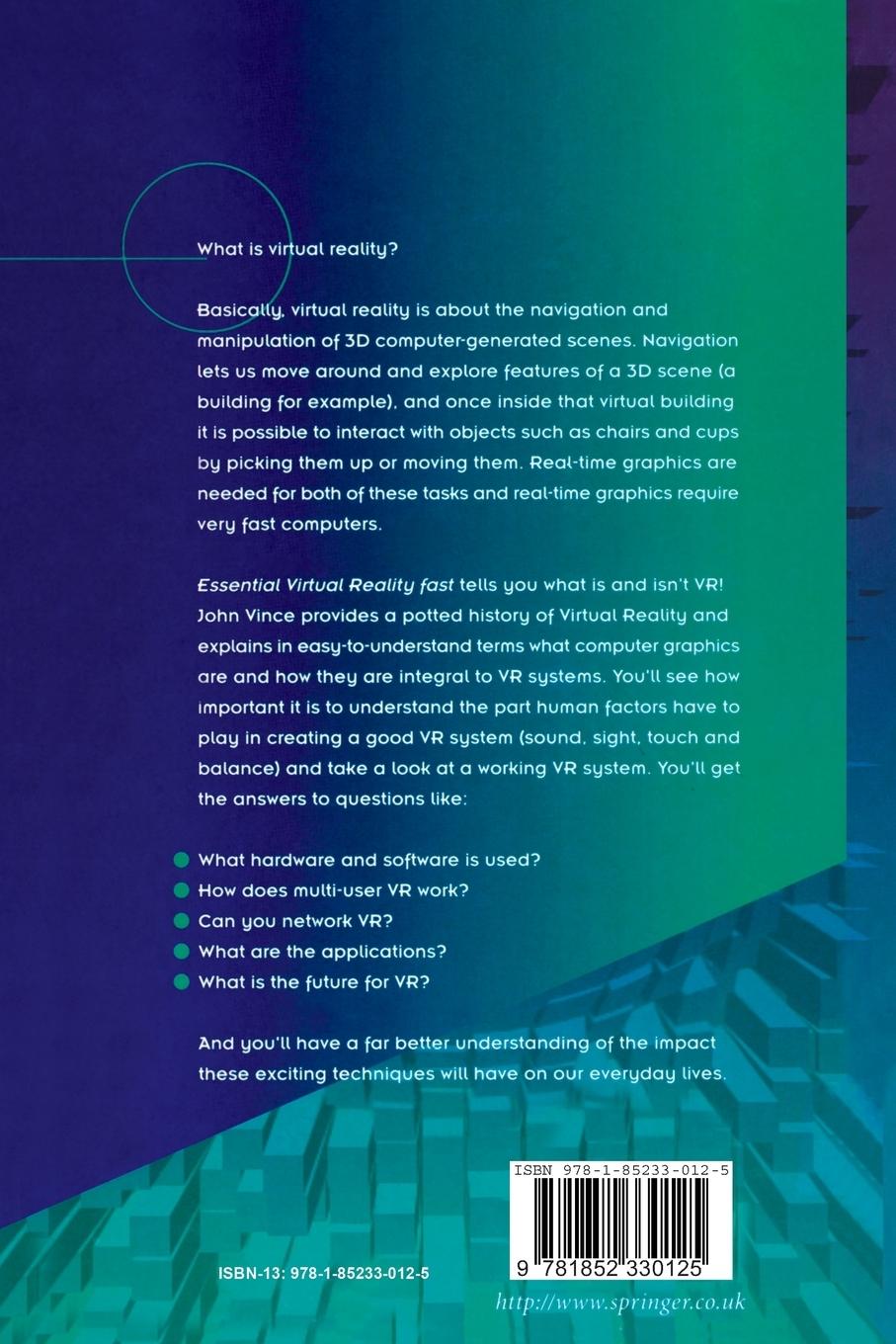 Rückseitencover Essential Virtual Reality fast