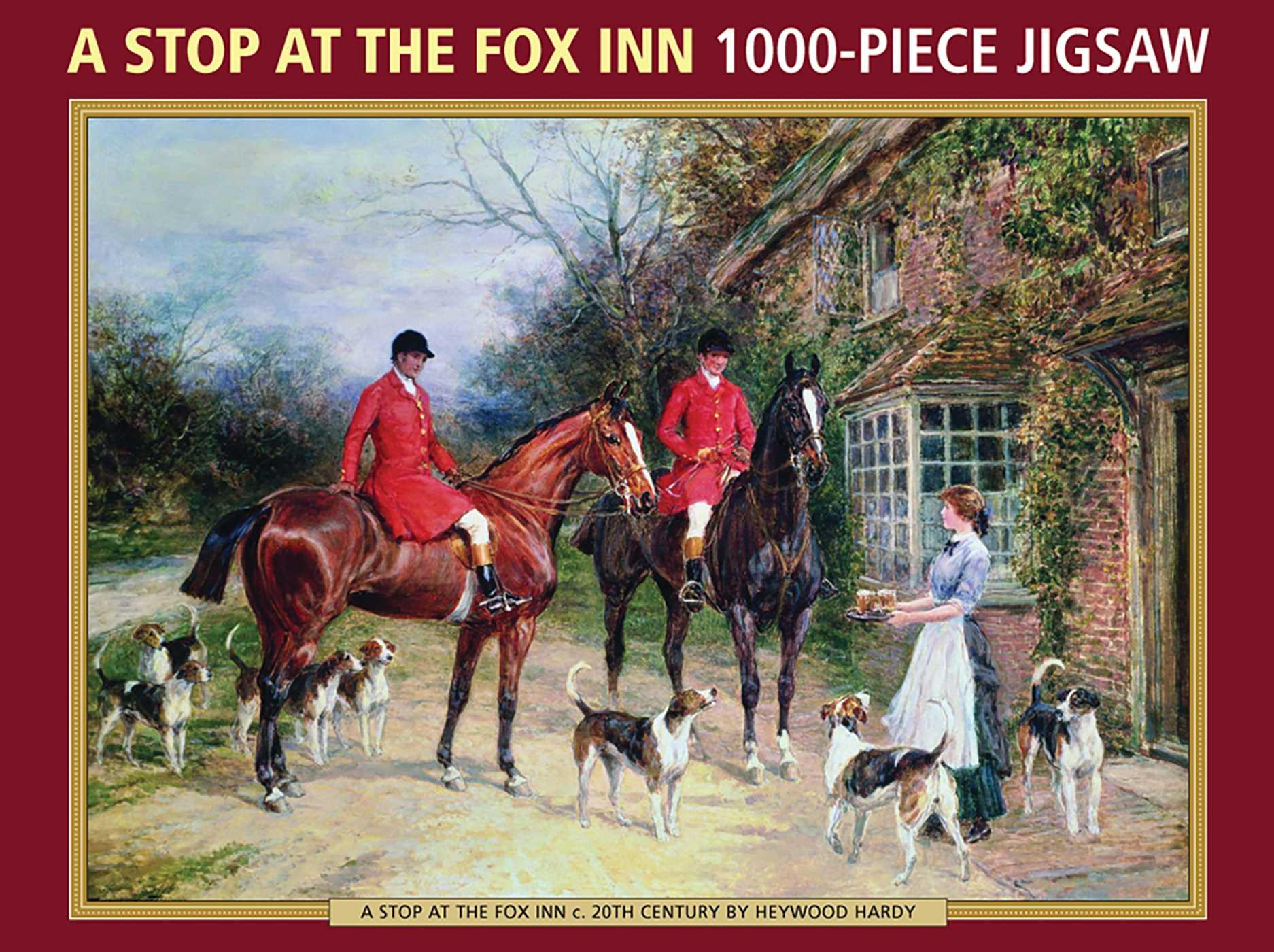 Vorderes Coverbild Jigsaw: A Stop at the Fox Inn