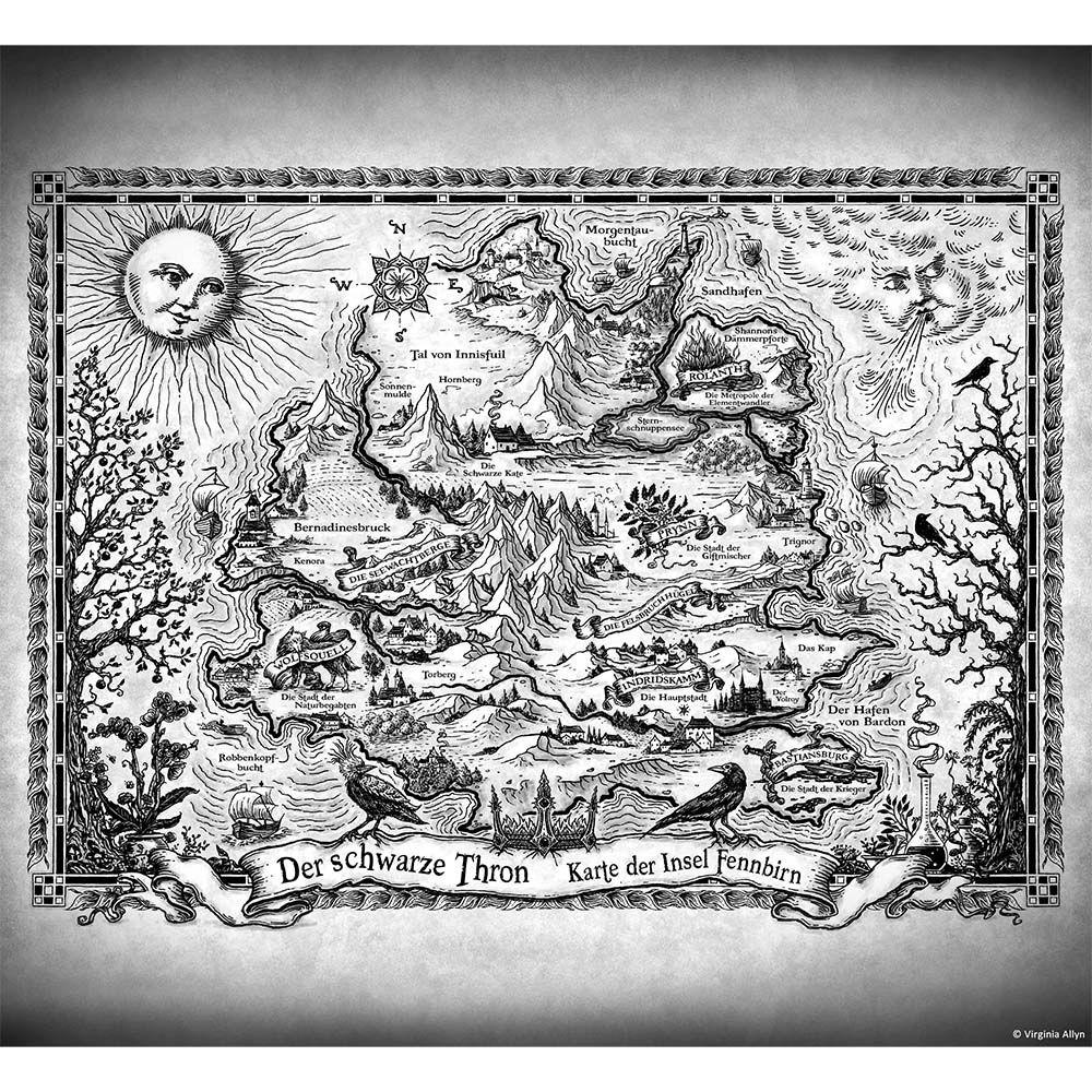 Beispielinhalt (Bild) Der Schwarze Thron - Die Königin