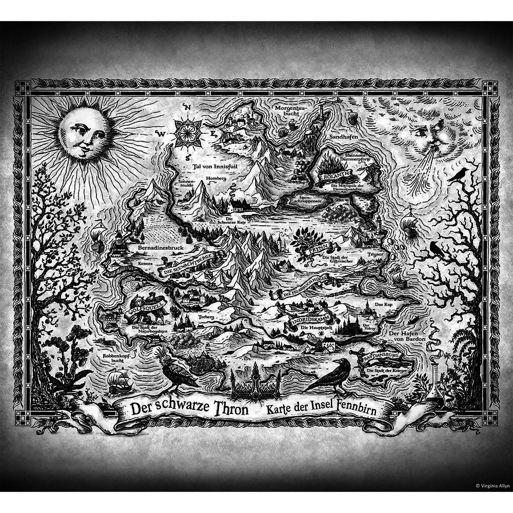 Beispielinhalt (Bild) Der Schwarze Thron - Die Königin