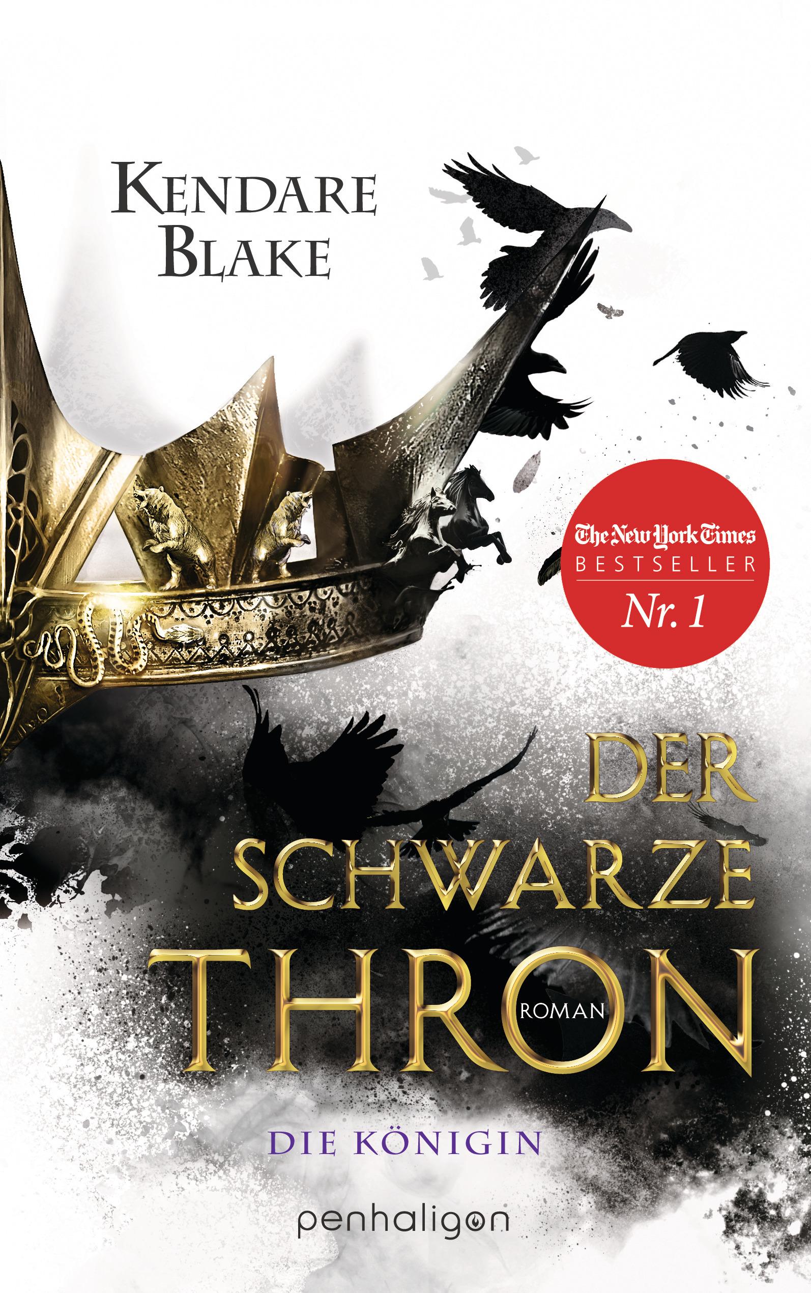 Vorderes Coverbild Der Schwarze Thron - Die Königin