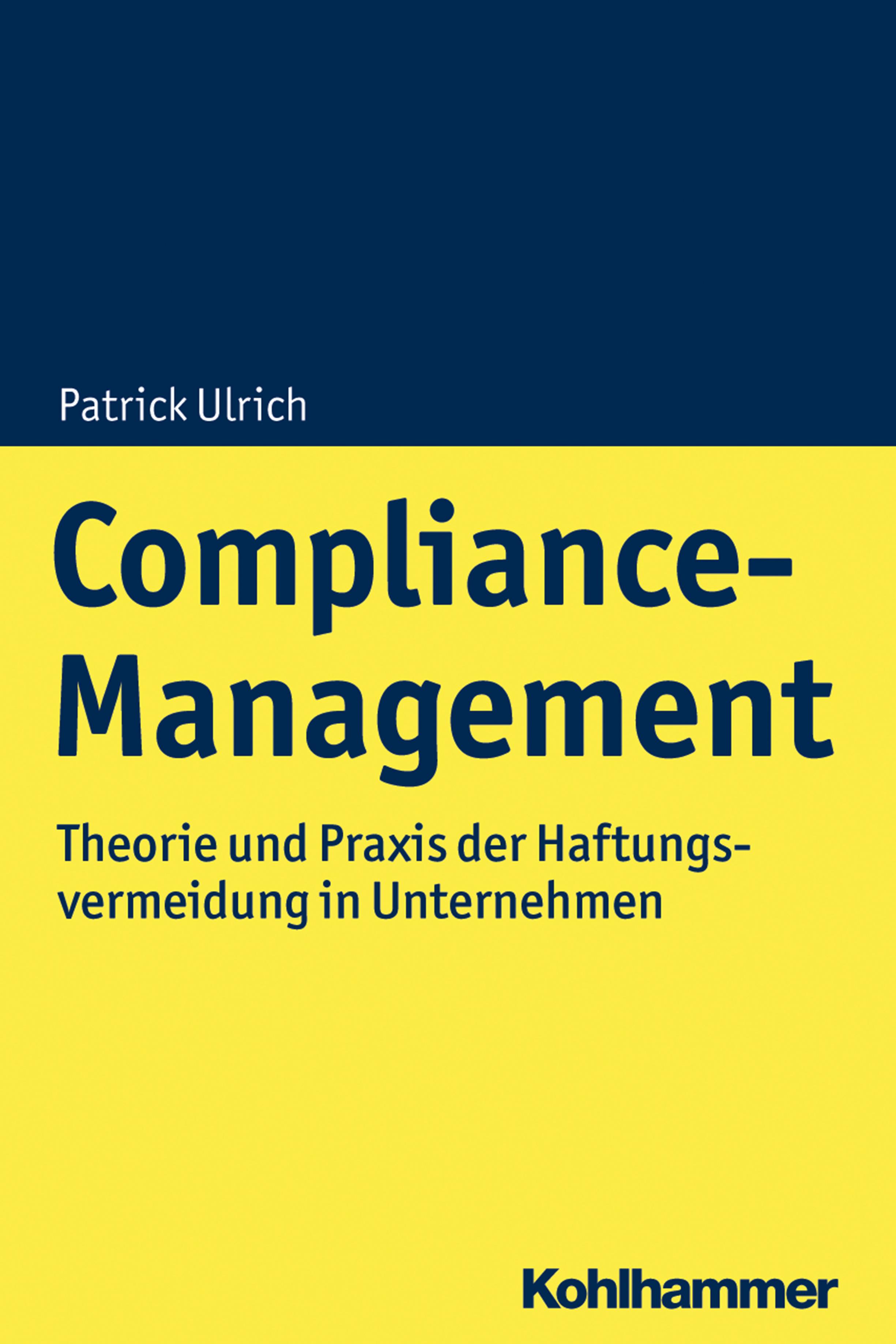 Vorderes Coverbild Compliance-Management