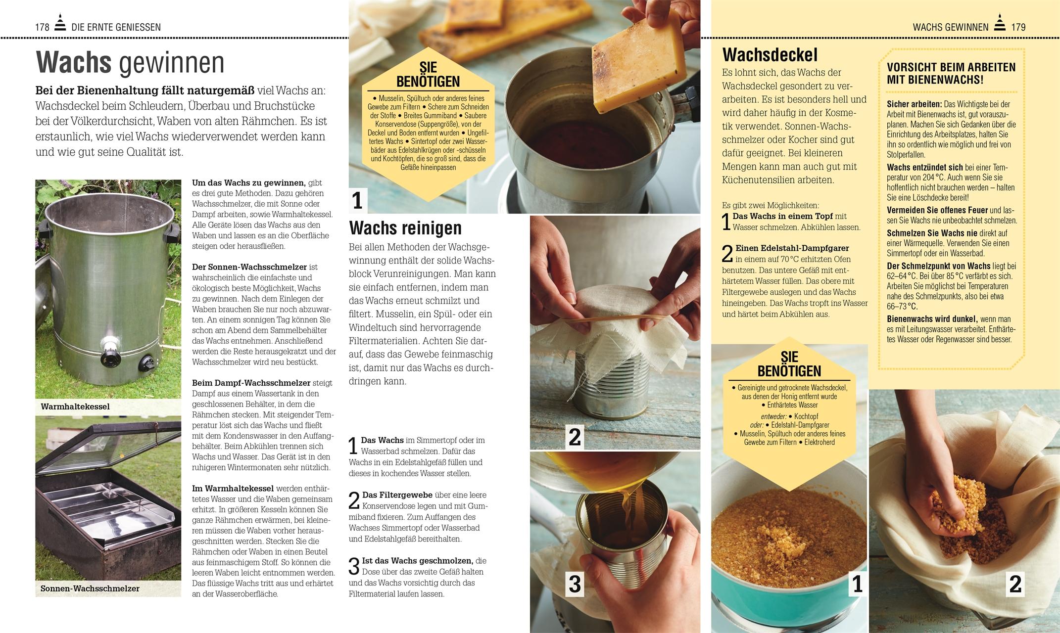Beispielinhalt (Bild) Das Bienen Buch