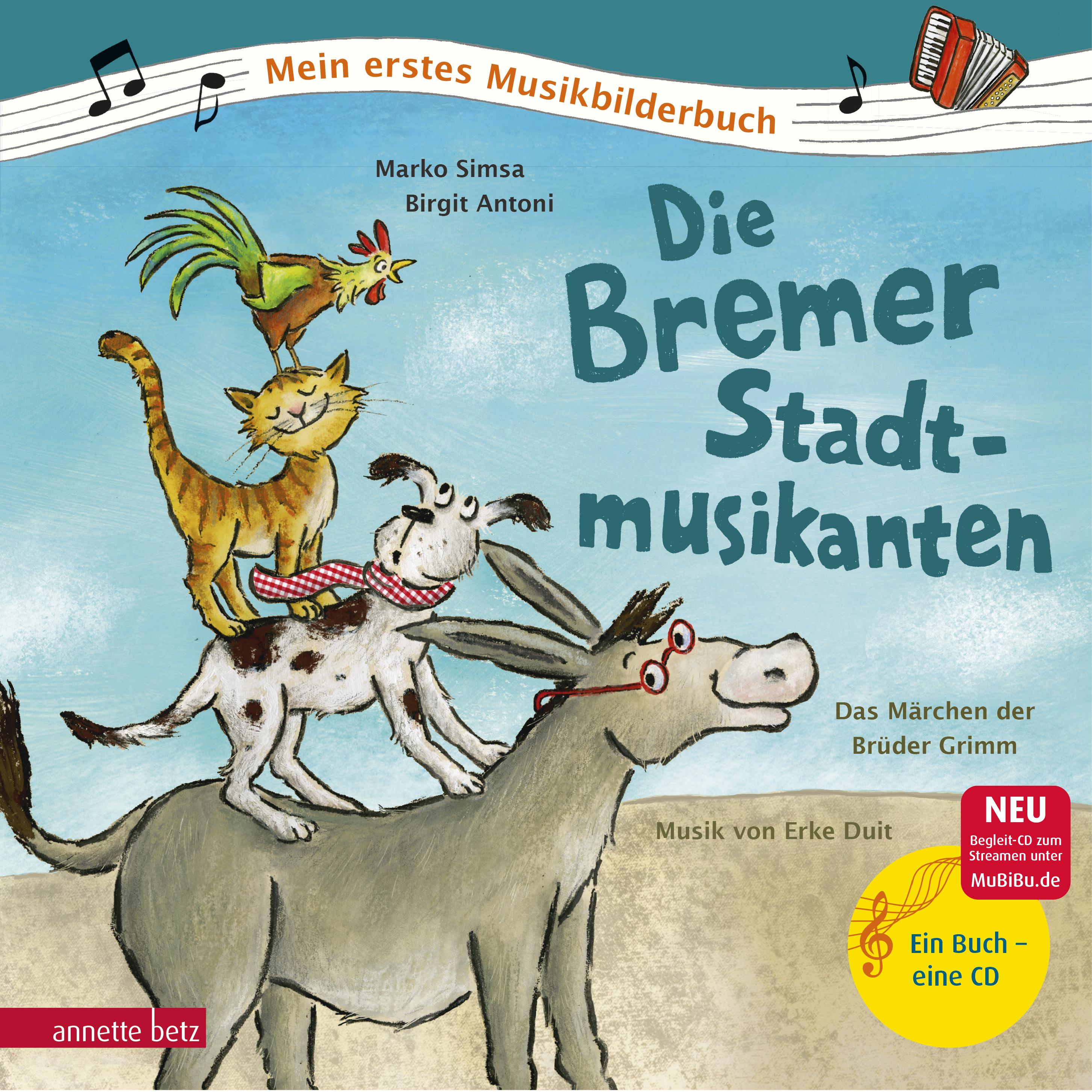 Vorderes Coverbild Die Bremer Stadtmusikanten