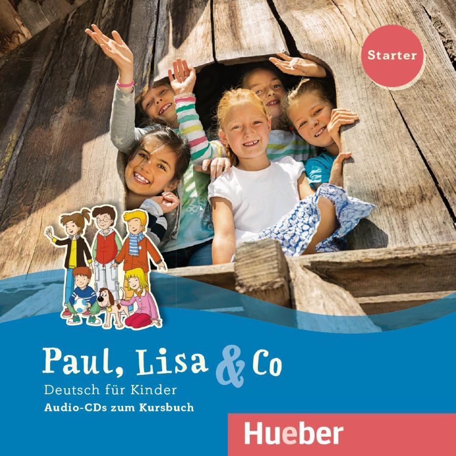 Vorderes Coverbild Paul, Lisa & Co Starter. Deutsch für Kinder. 2 Audio-CDs