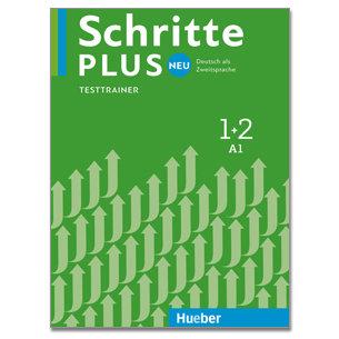 Vorderes Coverbild Schritte plus Neu 1+2 A1 Testtrainer mit Audio-CD