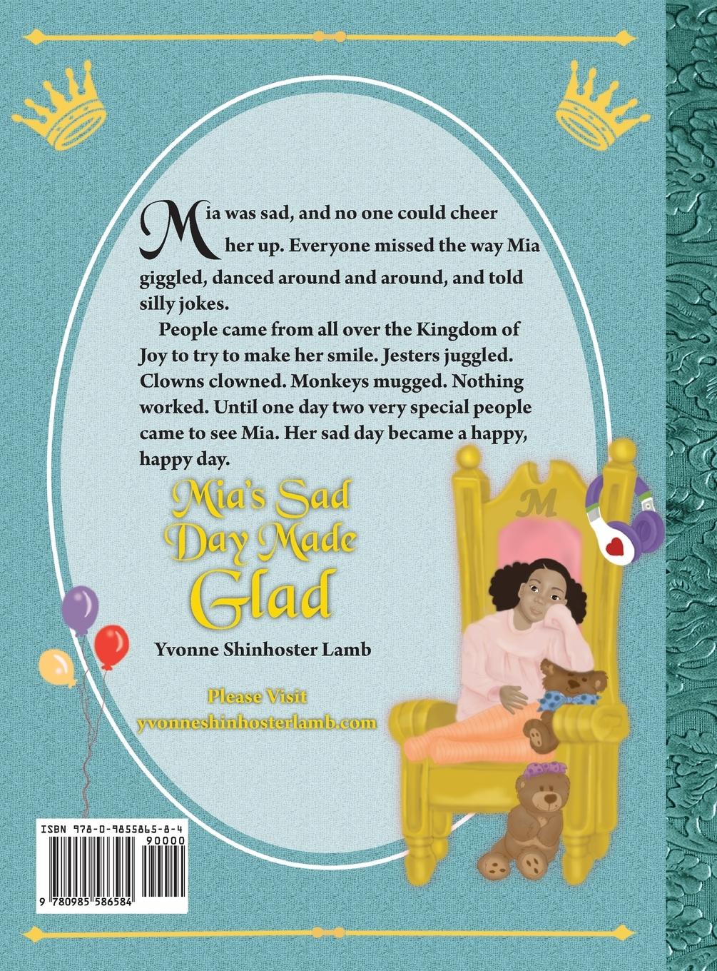 Rückseitencover Mia's Sad Day Made Glad