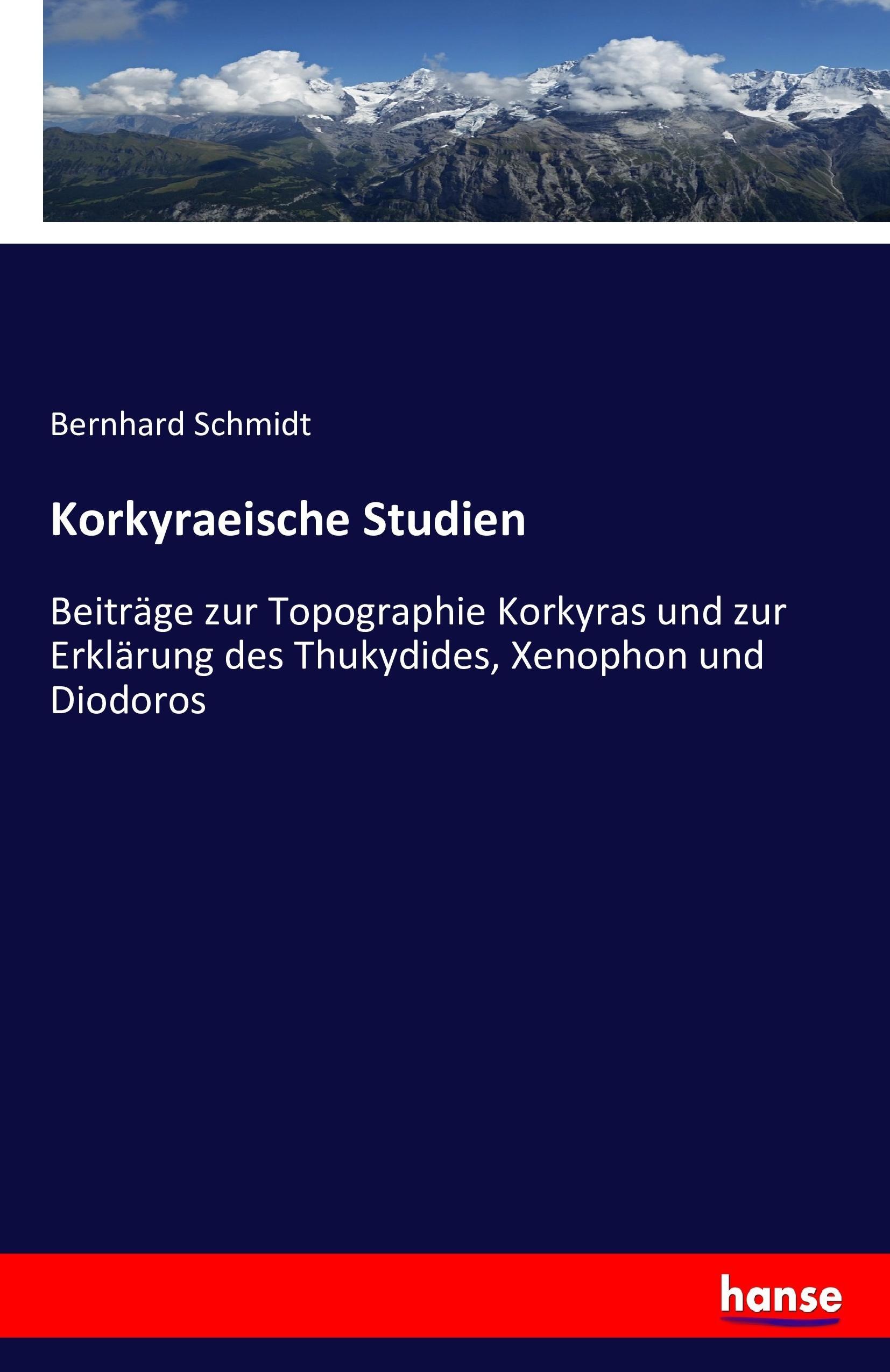 Vorderes Coverbild Korkyraeische Studien