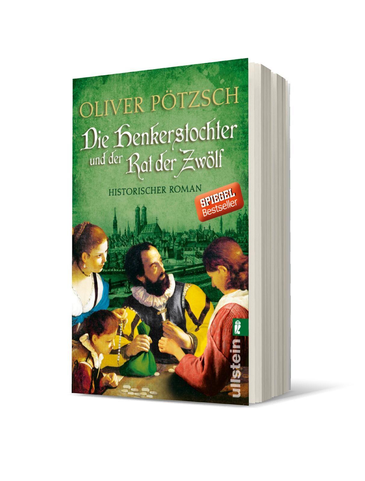 Vorderes Coverbild Die Henkerstochter und der Rat der Zwölf